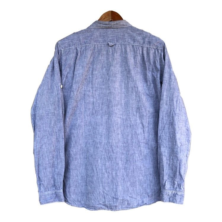 Margaret Howell MHL. Sailor Button Up Shirt Size US L / EU 52-54 / 3 - 2 Thumbnail