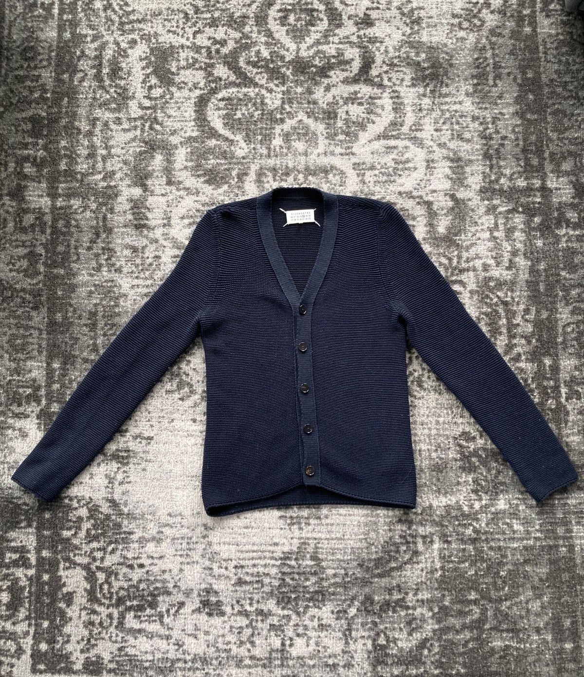 Navy Knitted Cardigan