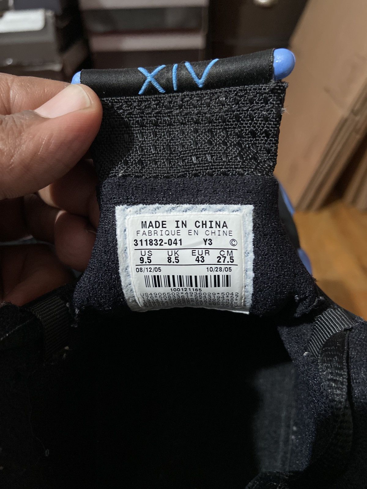 Air Jordan 14 Retro University Blue 2006