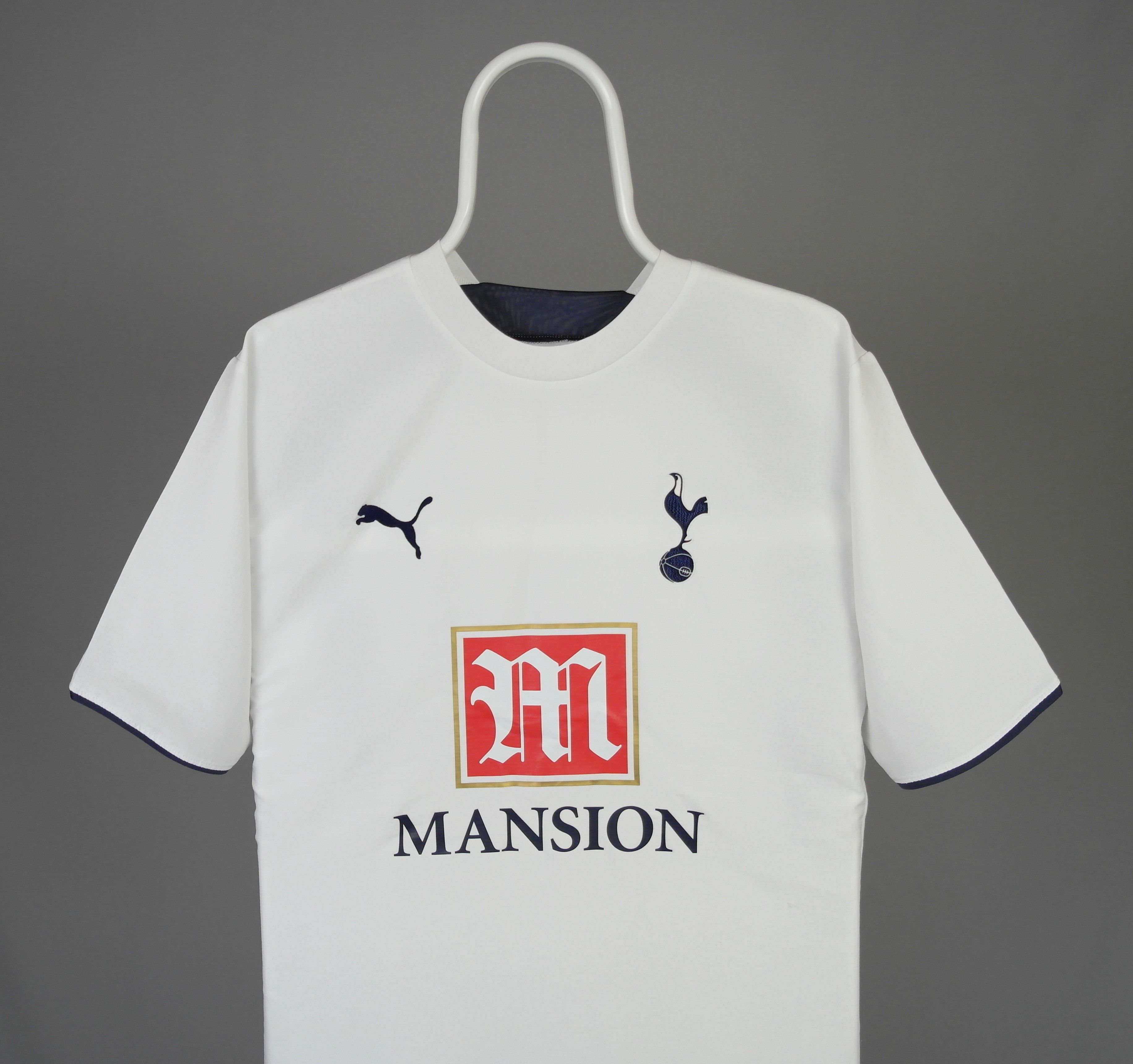 Puma Vintage Puma Tottenham White Jersey Mido Shirt 2006-2007 Size US M / EU 48-50 / 2 - 3 Thumbnail