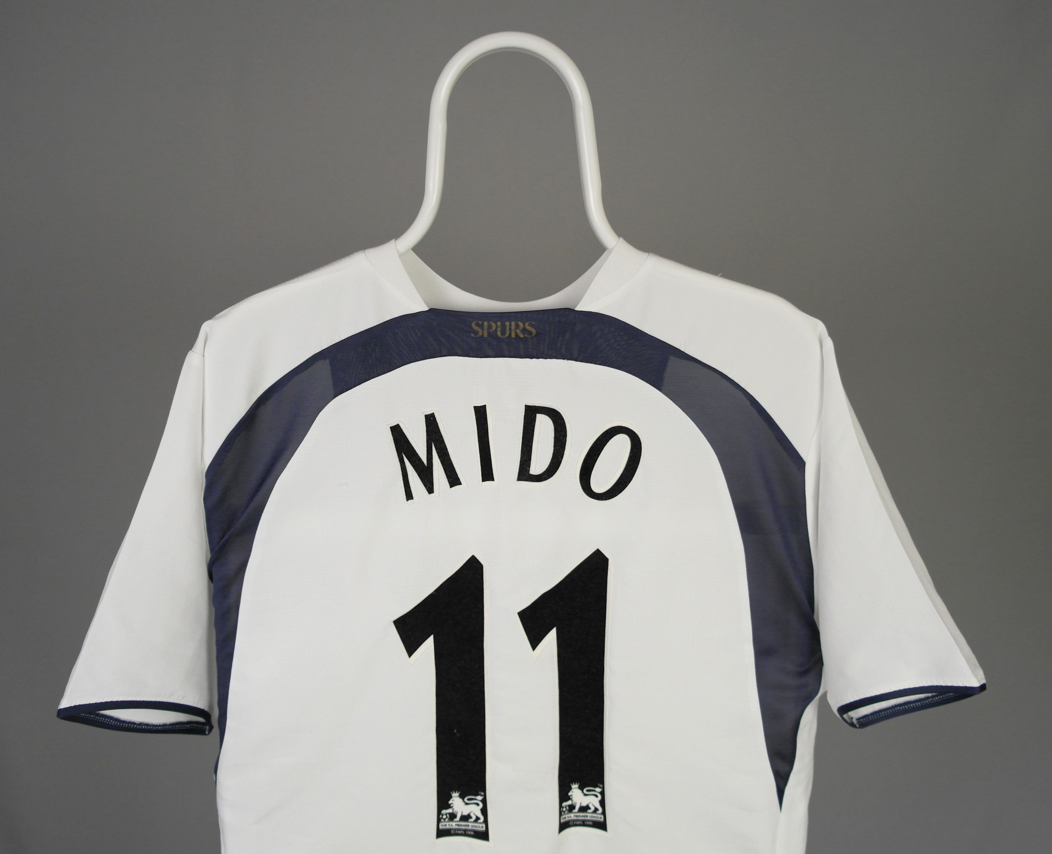 Puma Vintage Puma Tottenham White Jersey Mido Shirt 2006-2007 Size US M / EU 48-50 / 2 - 5 Thumbnail