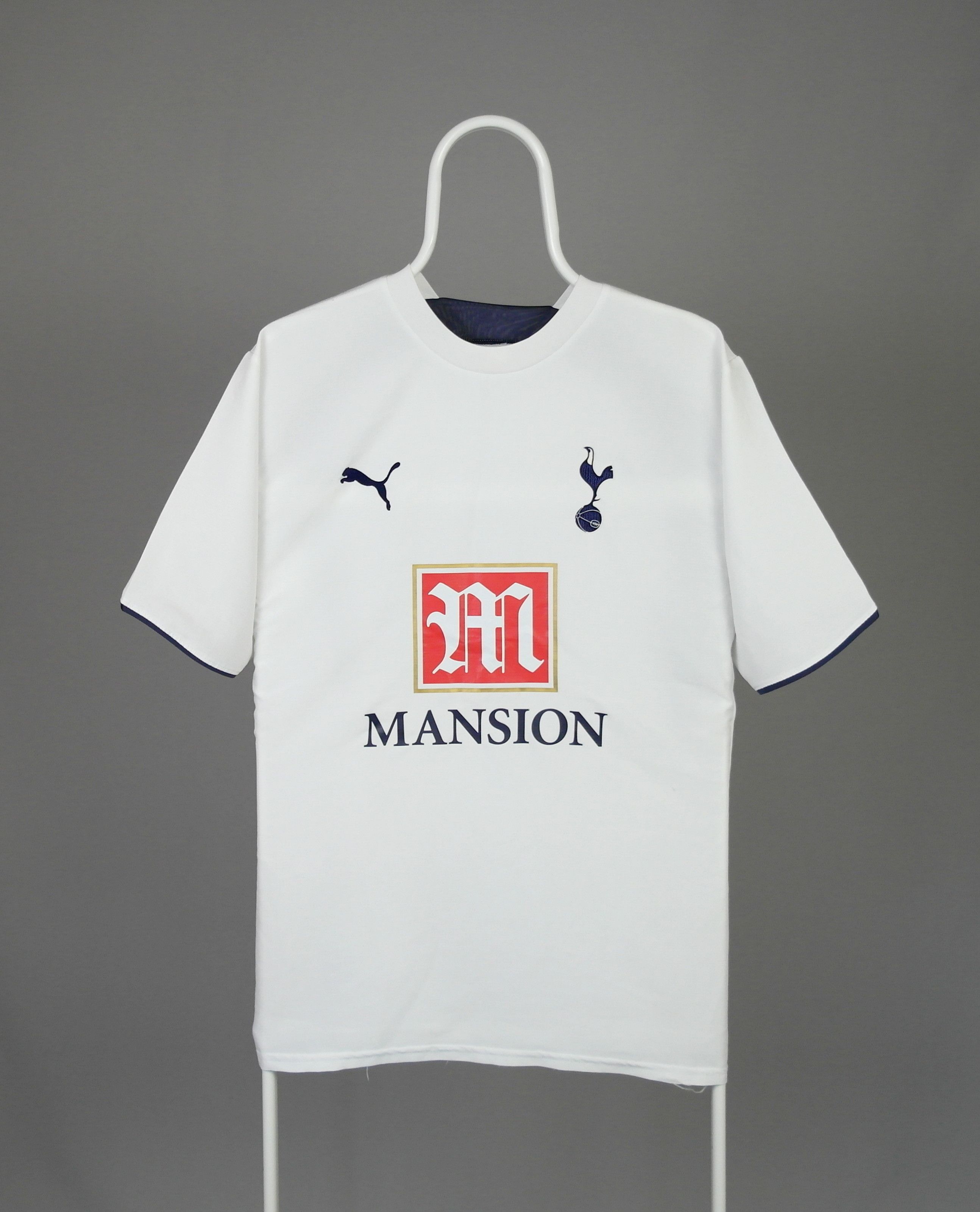 Puma Vintage Puma Tottenham White Jersey Mido Shirt 2006-2007 Size US M / EU 48-50 / 2 - 1 Thumbnail