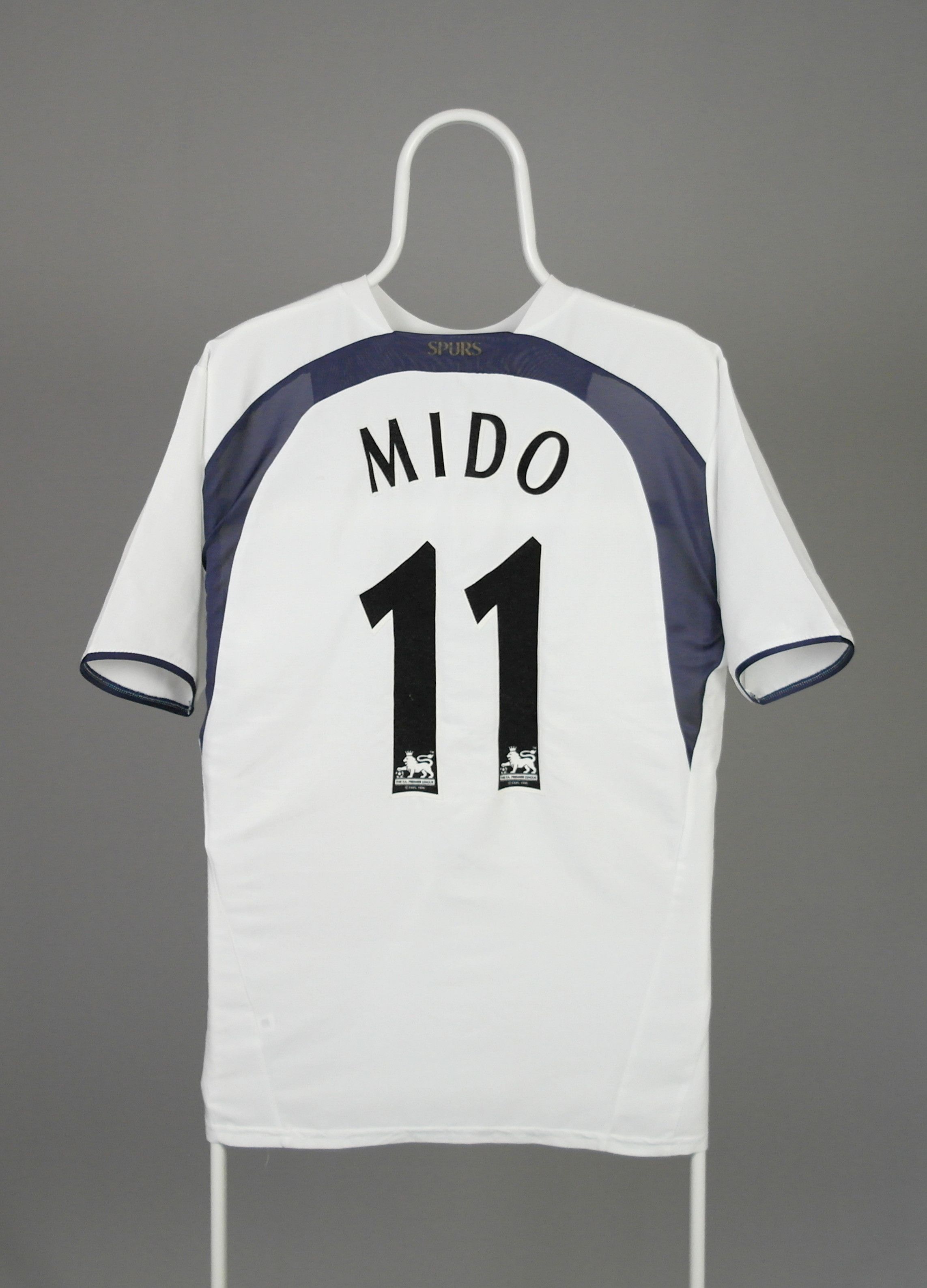 Puma Vintage Puma Tottenham White Jersey Mido Shirt 2006-2007 Size US M / EU 48-50 / 2 - 2 Thumbnail