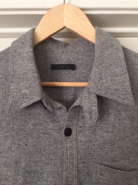 Unis Grey Linen/Cotton shirt Size US S / EU 44-46 / 1 - 3 Preview