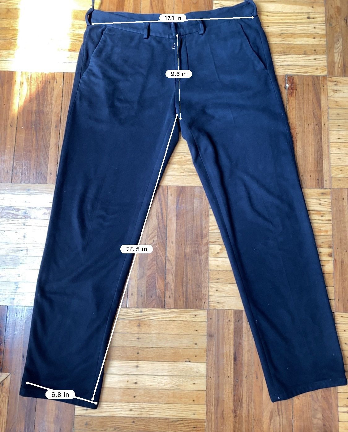 Prada Prada Velour Casual Pants Dark Blue Size US 34 / EU 50 - 4 Thumbnail