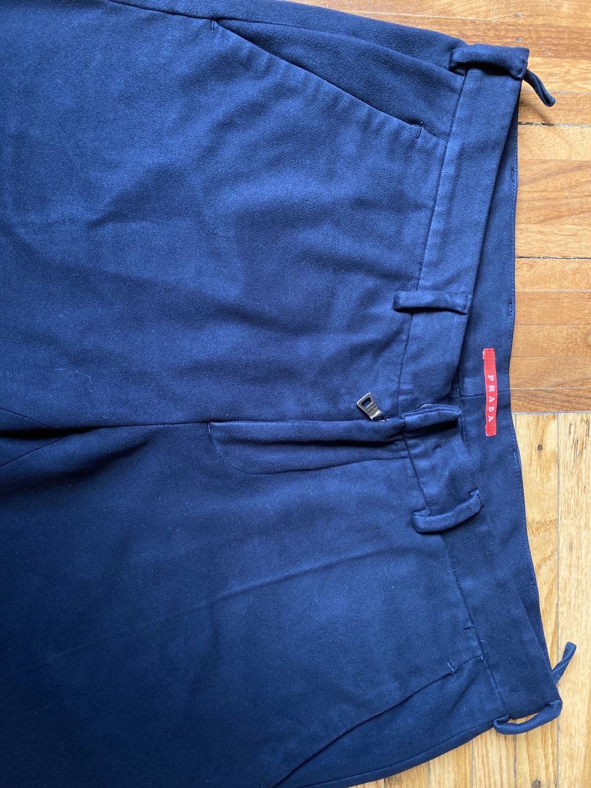Prada Prada Velour Casual Pants Dark Blue Size US 34 / EU 50 - 2 Thumbnail