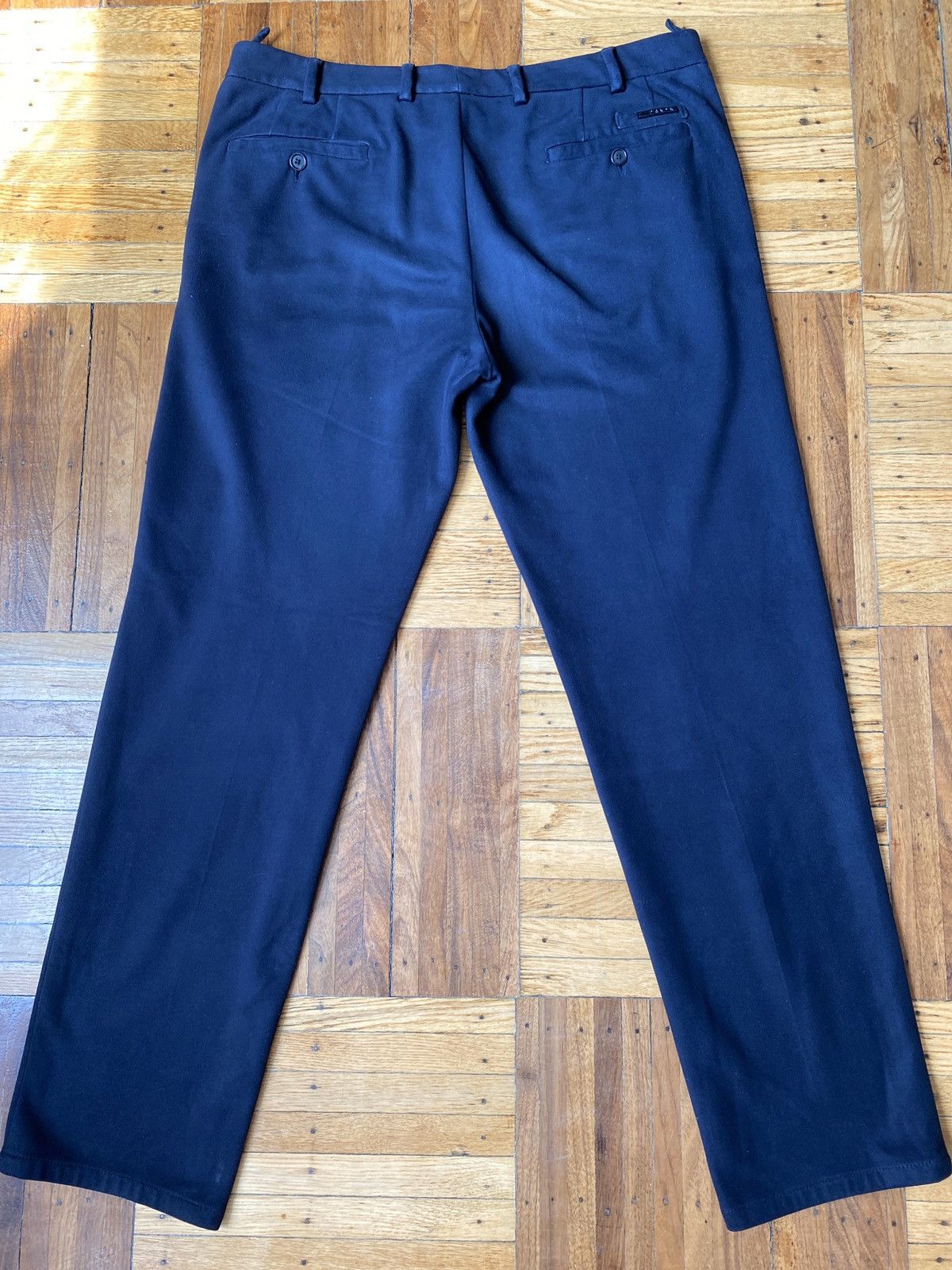 Prada Prada Velour Casual Pants Dark Blue Size US 34 / EU 50 - 3 Thumbnail