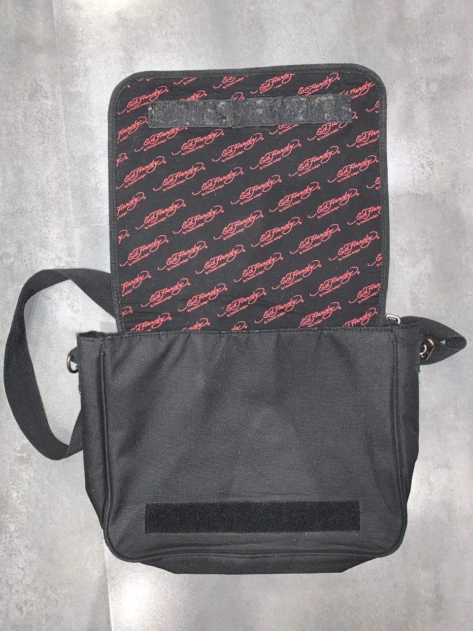 Christian Audigier Ed Hardy "Love Kills Slowly" Black Shoulder Bag Size ONE SIZE - 4 Thumbnail