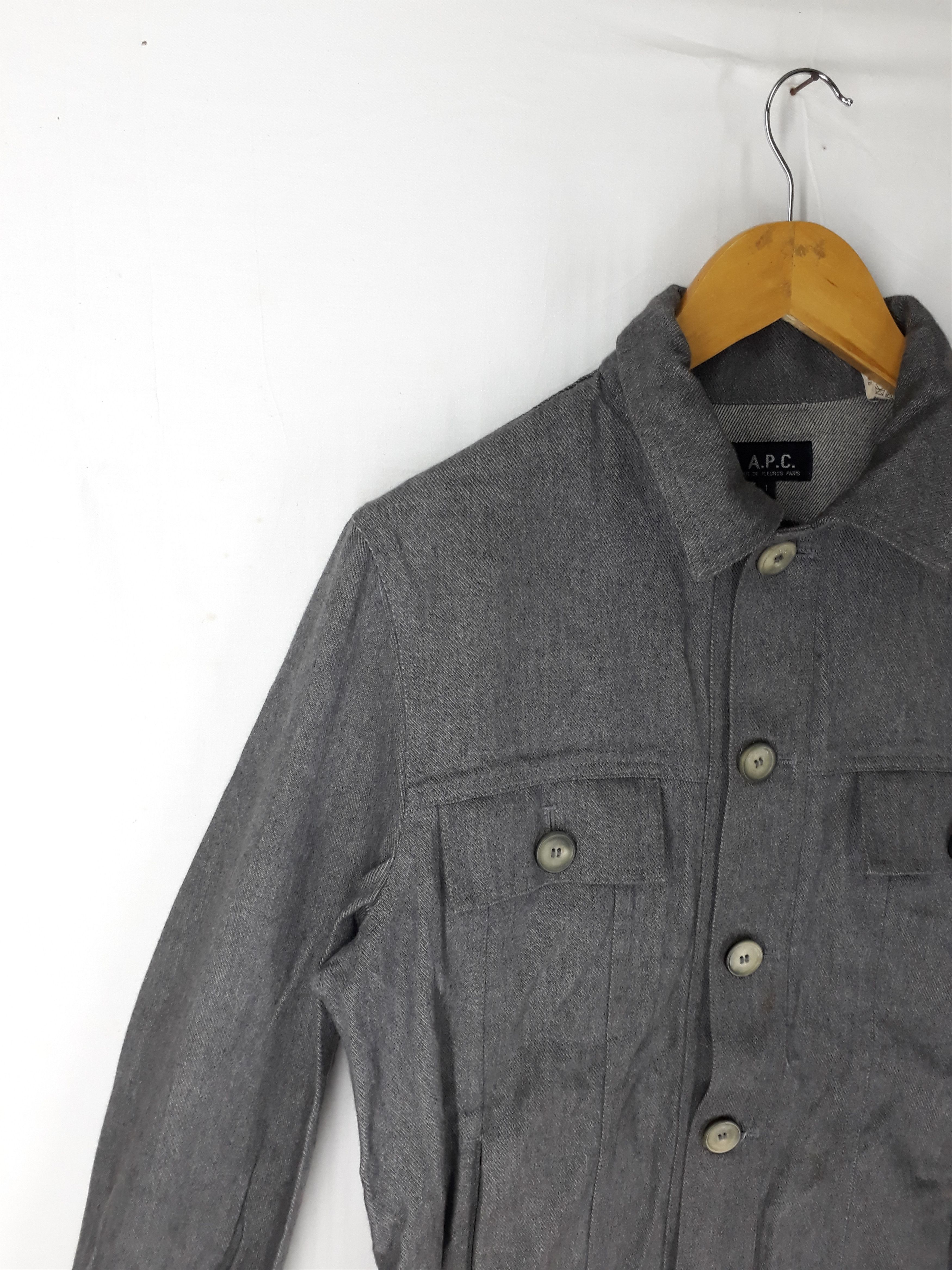 A.P.C. RARE‼️ A.P.C Denim Jacket Size US M / EU 48-50 / 2 - 2 Thumbnail