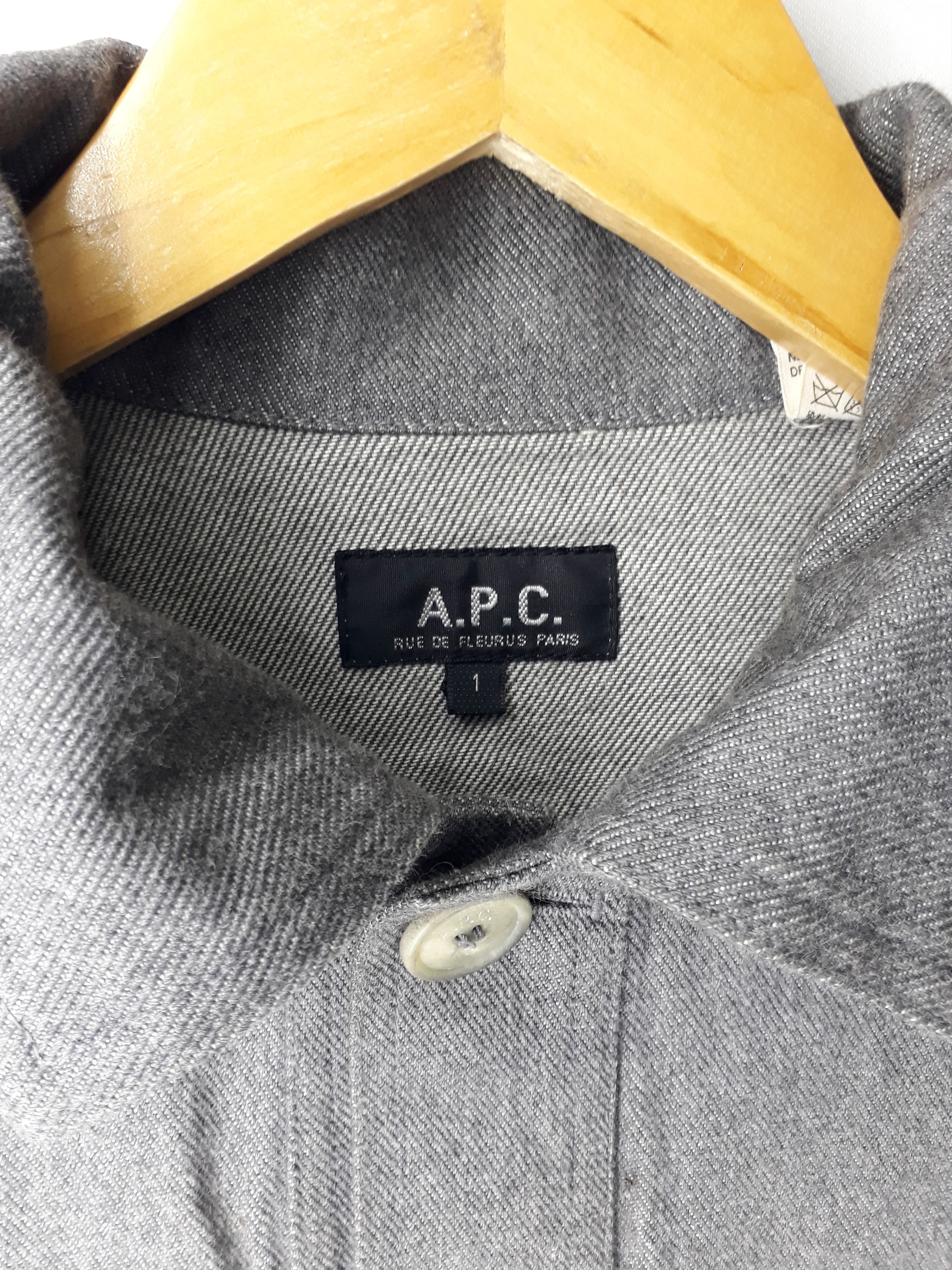 A.P.C. RARE‼️ A.P.C Denim Jacket Size US M / EU 48-50 / 2 - 7 Thumbnail