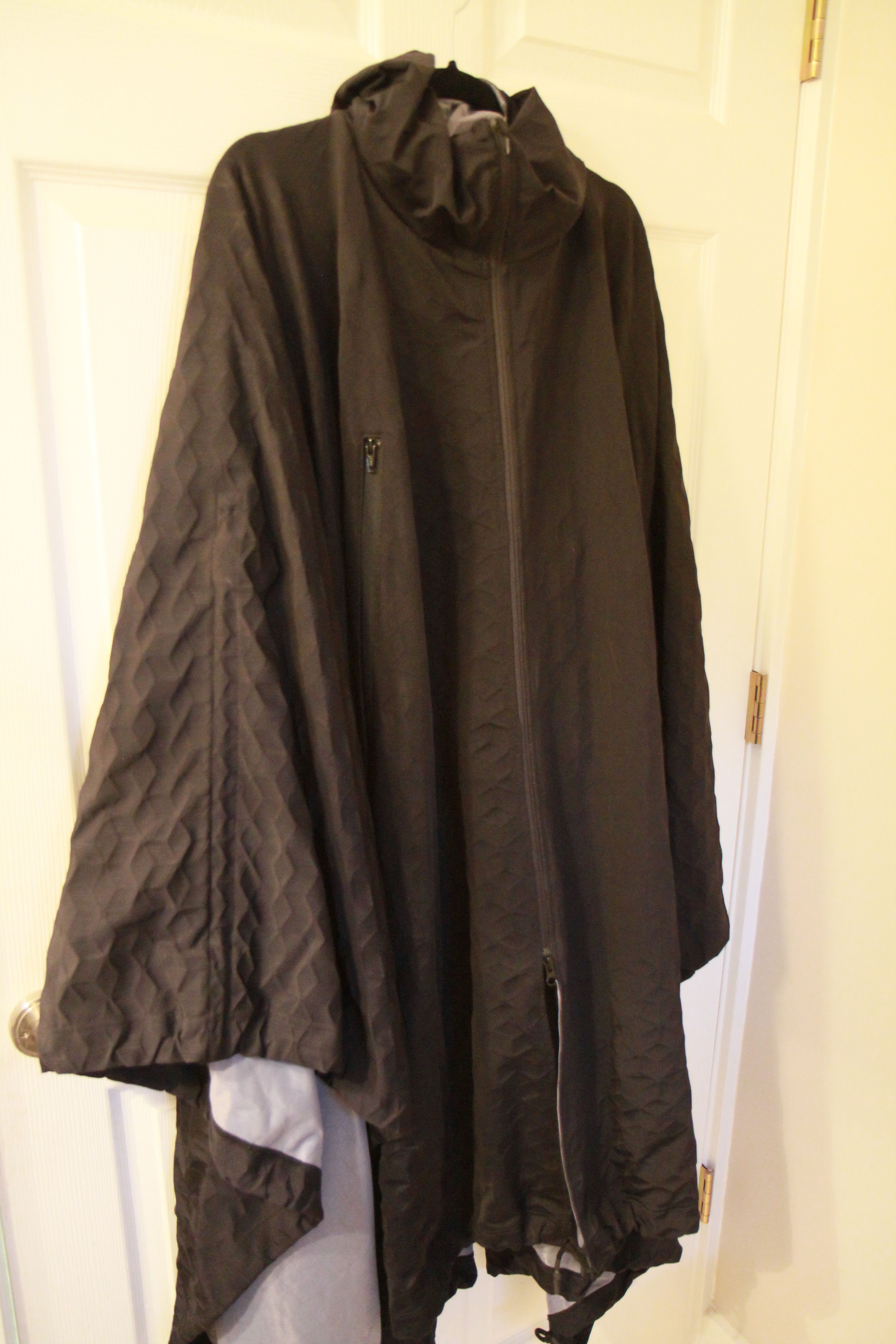 Y-3 Yohji Yamamoto Poncho Sweater Runway y3 adidas techwear