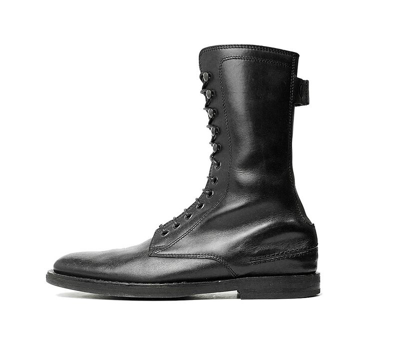 Dior Homme by Hedi Slimane combat boots FW04 - in great shape | Grailed