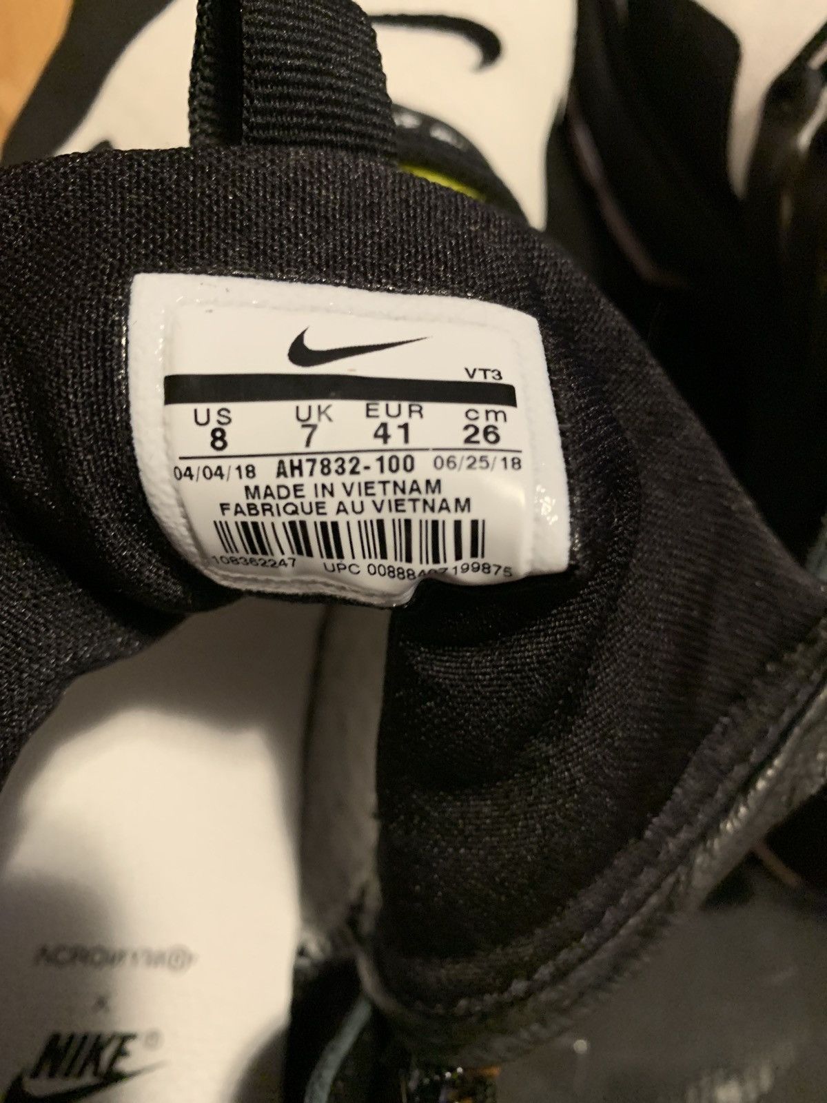 Acronym × Nike Acronym x Air Presto Mid Dynamic Yellow 2018 Size US 8 / EU 41 - 4 Thumbnail
