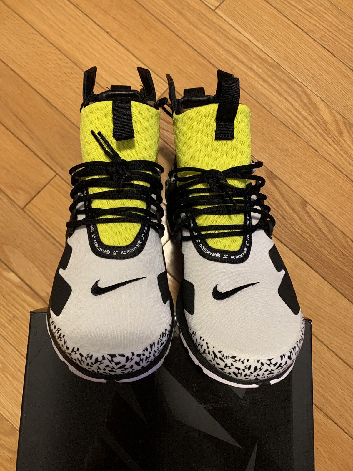 Acronym × Nike Acronym x Air Presto Mid Dynamic Yellow 2018 Size US 8 / EU 41 - 7 Thumbnail