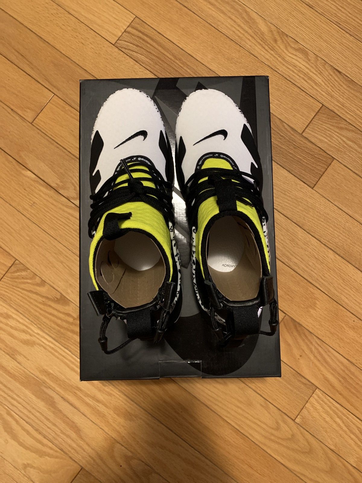 Acronym × Nike Acronym x Air Presto Mid Dynamic Yellow 2018 Size US 8 / EU 41 - 3 Thumbnail