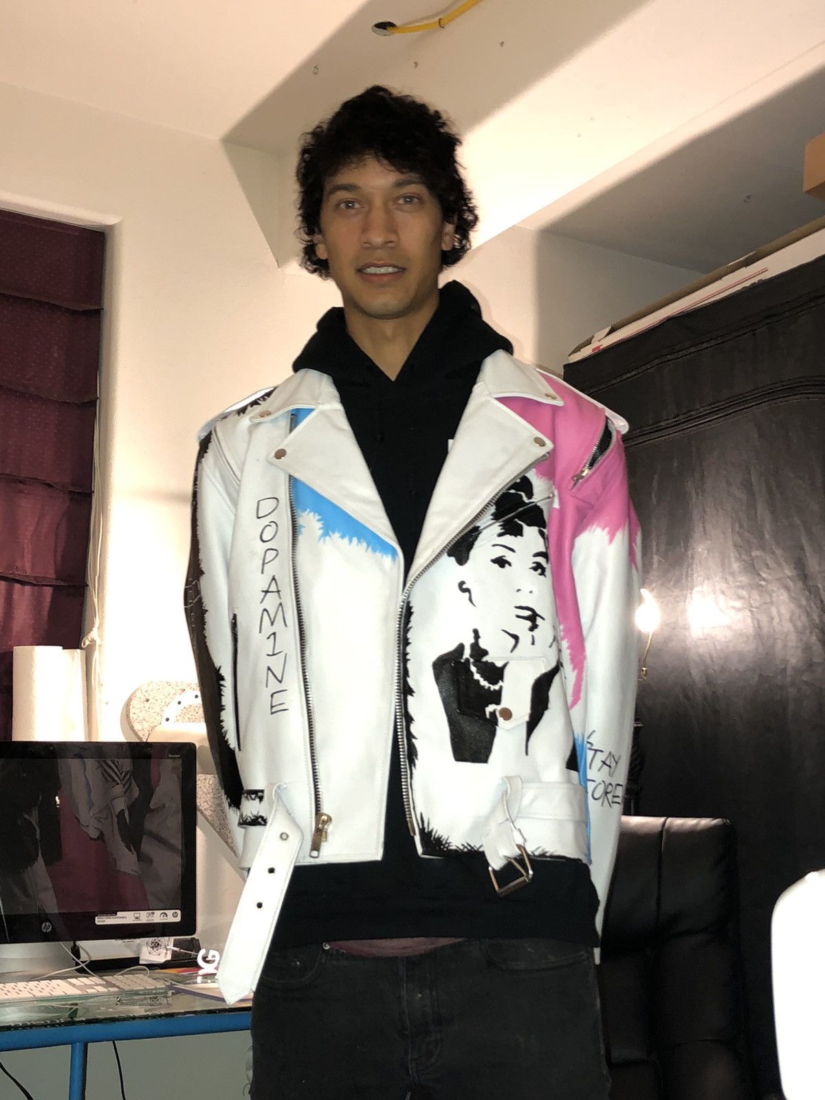 Custom × Custom Jacket Terrowin - Distorted Hollywood - Audrey’s Jacket ...