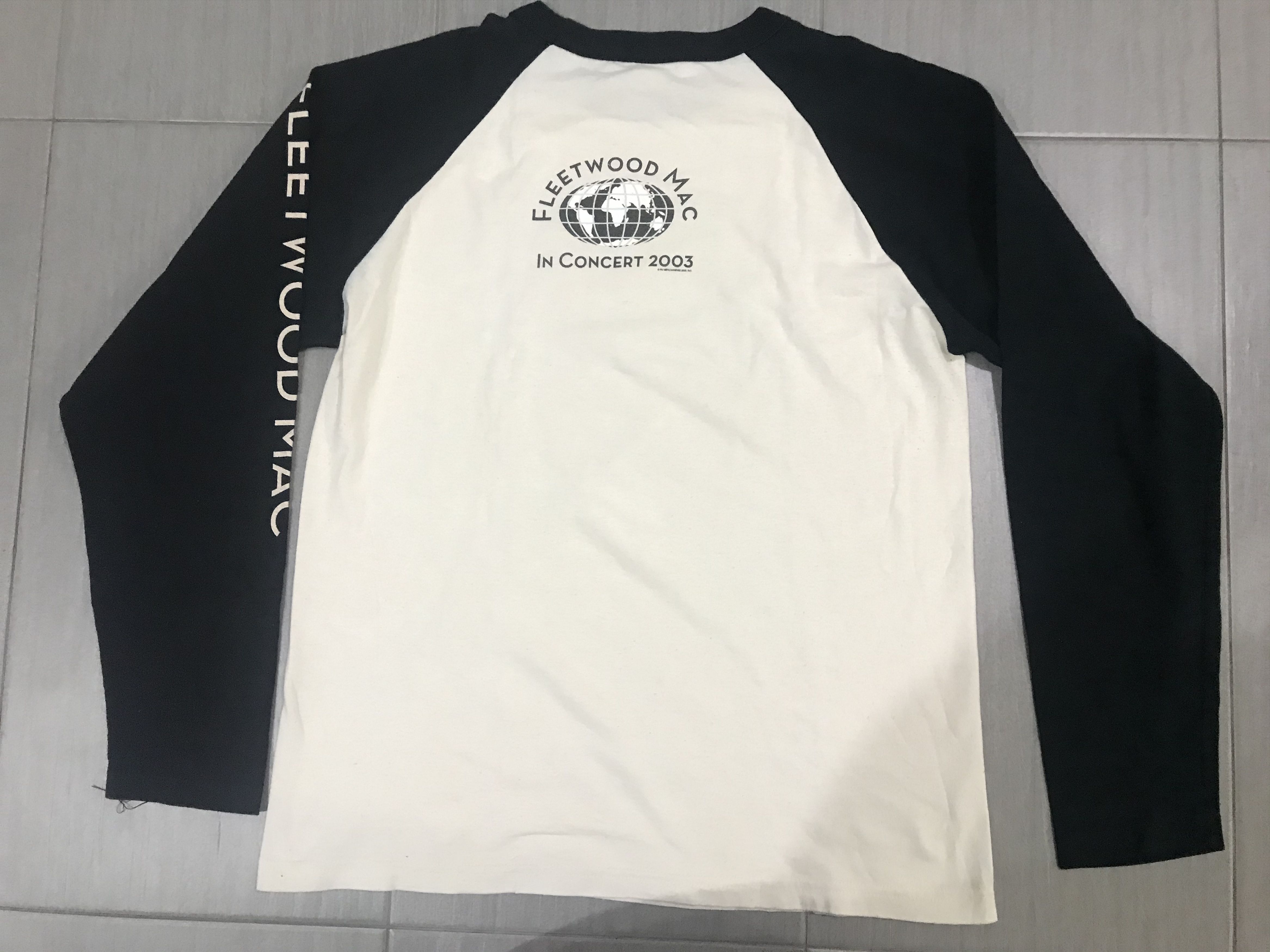 Vintage VTG FLEETWOOD MAC SAY YOU WILL TOUR 2003 3 QUQRTER TSHIRT Size US M / EU 48-50 / 2 - 9 Thumbnail
