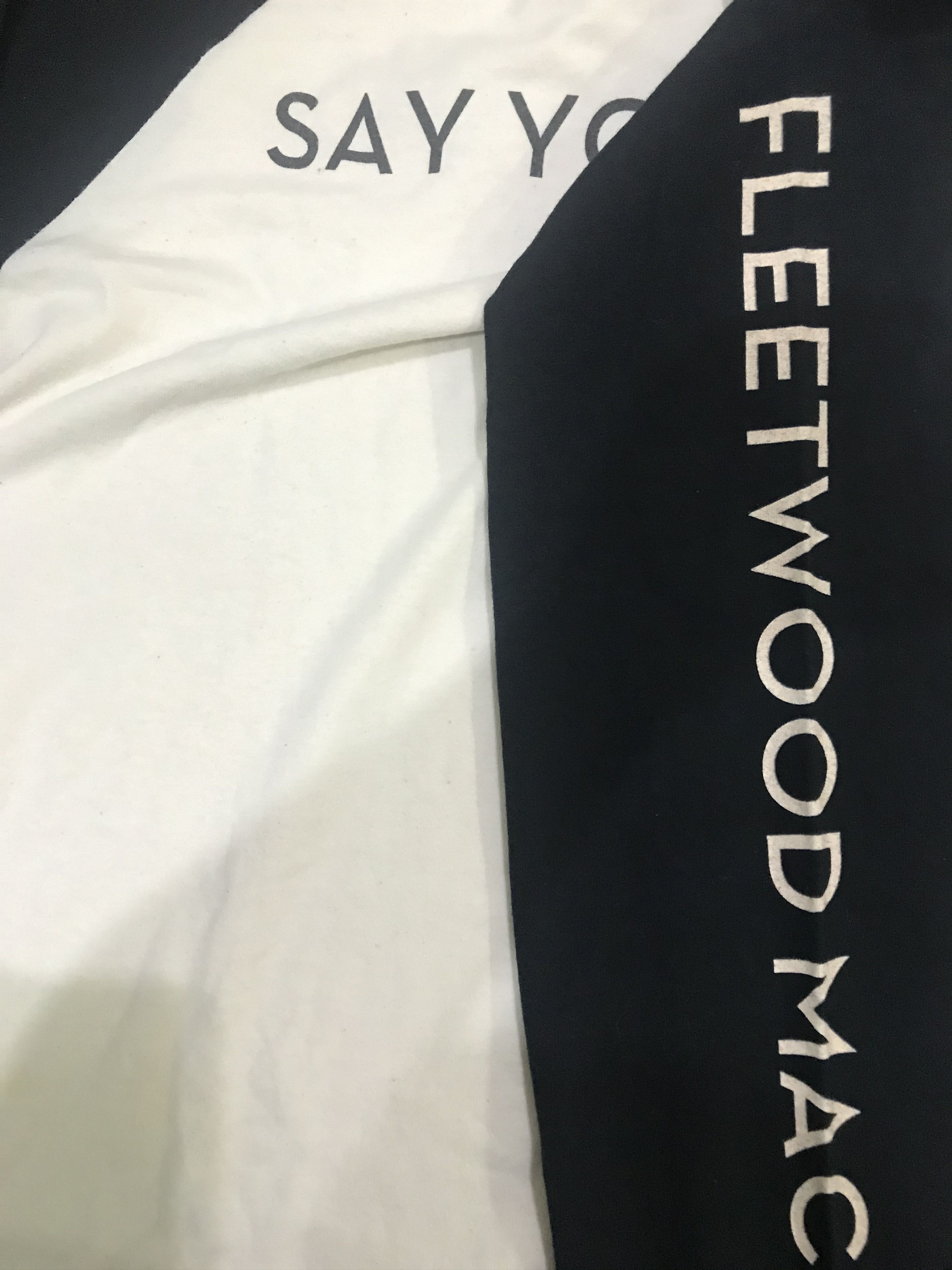 Vintage VTG FLEETWOOD MAC SAY YOU WILL TOUR 2003 3 QUQRTER TSHIRT Size US M / EU 48-50 / 2 - 7 Thumbnail