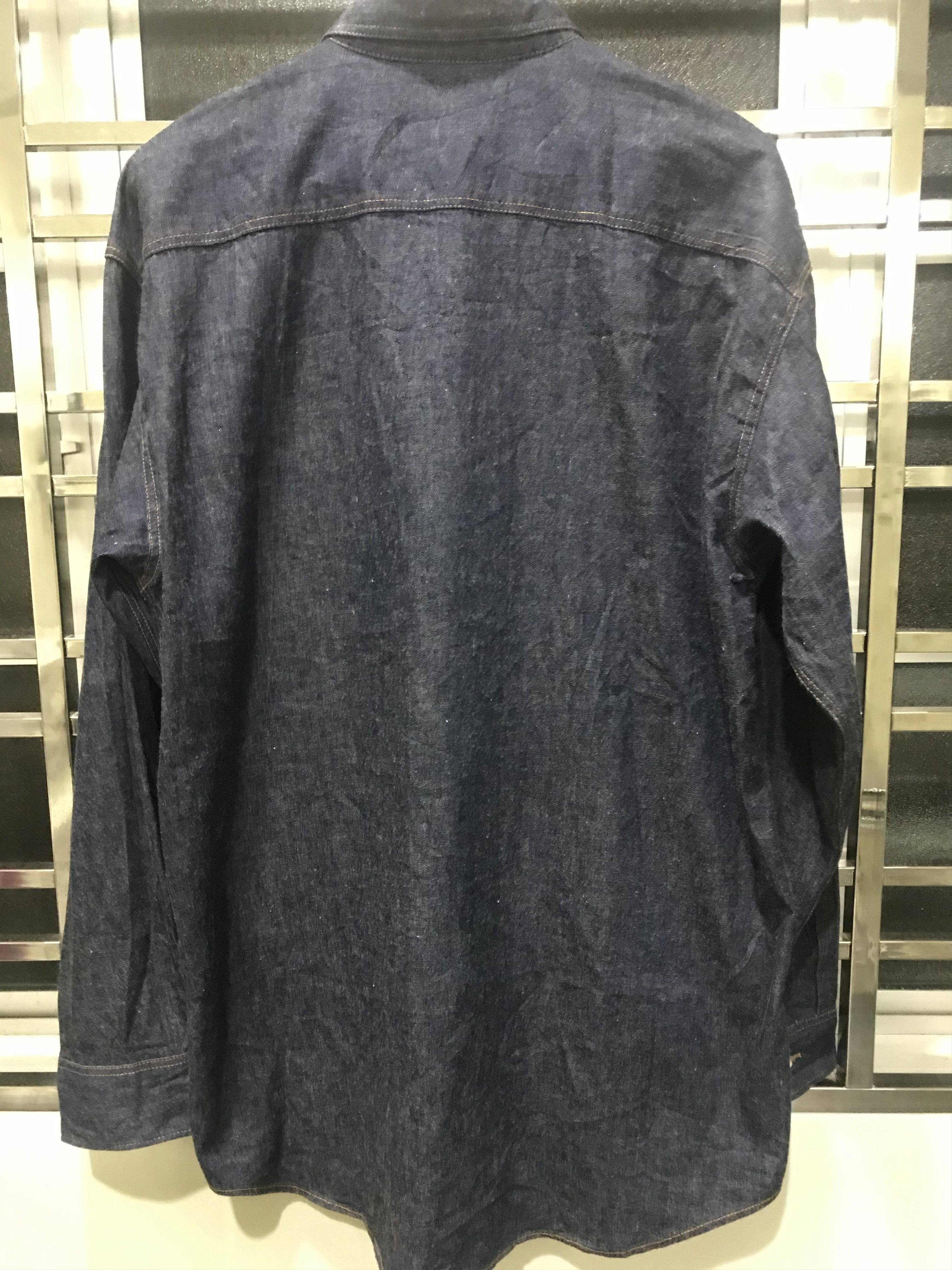 Kenzo KENZO JEANS BLUE DENIM SHIRT Size US XL / EU 56 / 4 - 2 Thumbnail