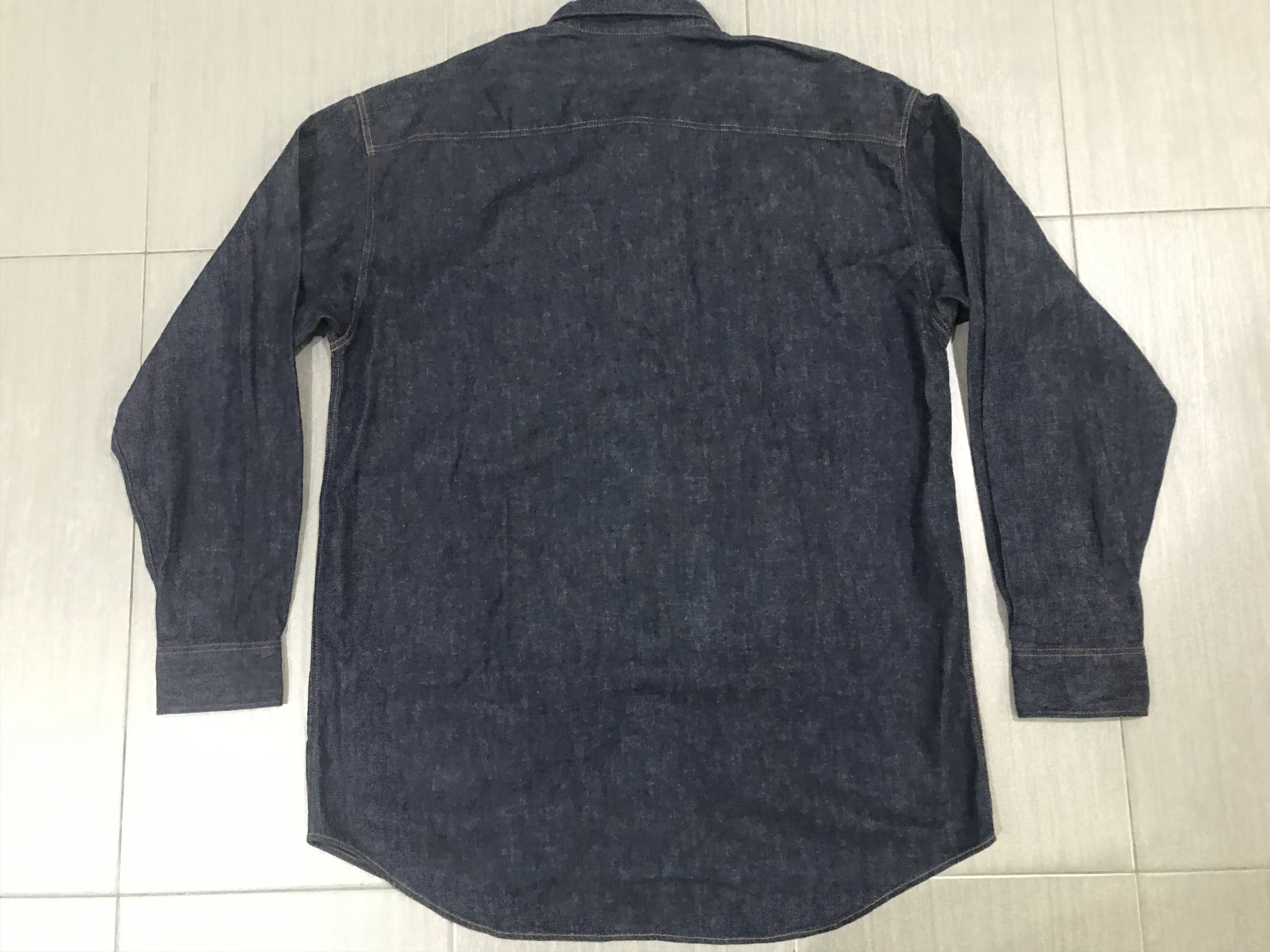 Kenzo KENZO JEANS BLUE DENIM SHIRT Size US XL / EU 56 / 4 - 4 Thumbnail