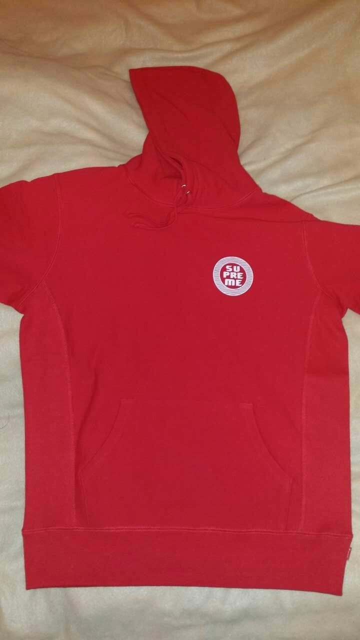 Supreme Red Disrupt Hoodie Size US M / EU 48-50 / 2 - 4 Thumbnail