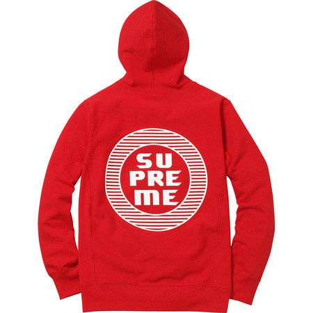 Supreme Red Disrupt Hoodie Size US M / EU 48-50 / 2 - 3 Thumbnail