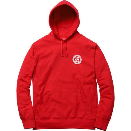 Supreme Red Disrupt Hoodie Size US M / EU 48-50 / 2 - 1 Thumbnail