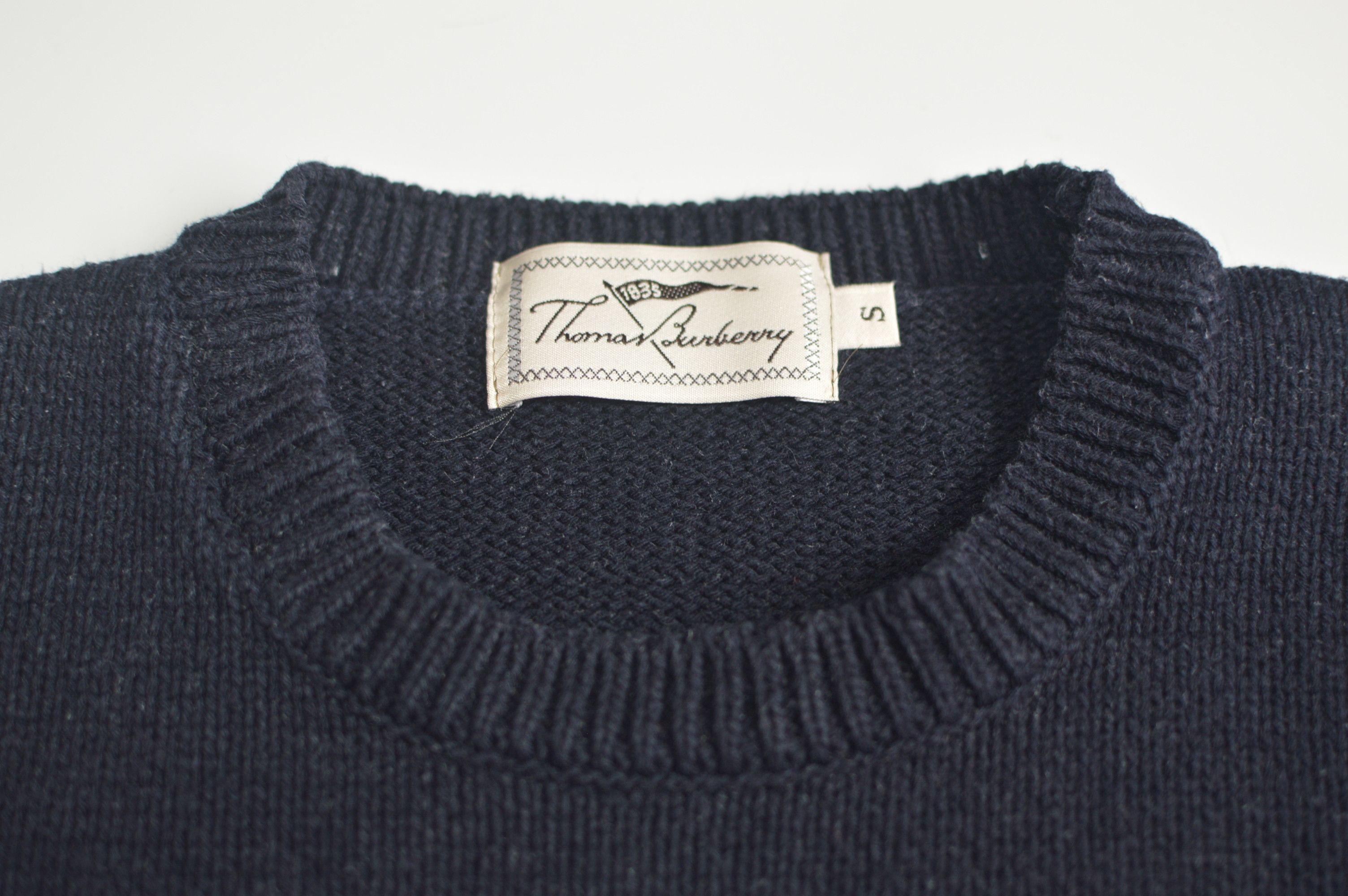 Vintage Vintage Thomas Burberry 1835 Sweater Wmns Size US S / EU 44-46 / 1 - 5 Thumbnail
