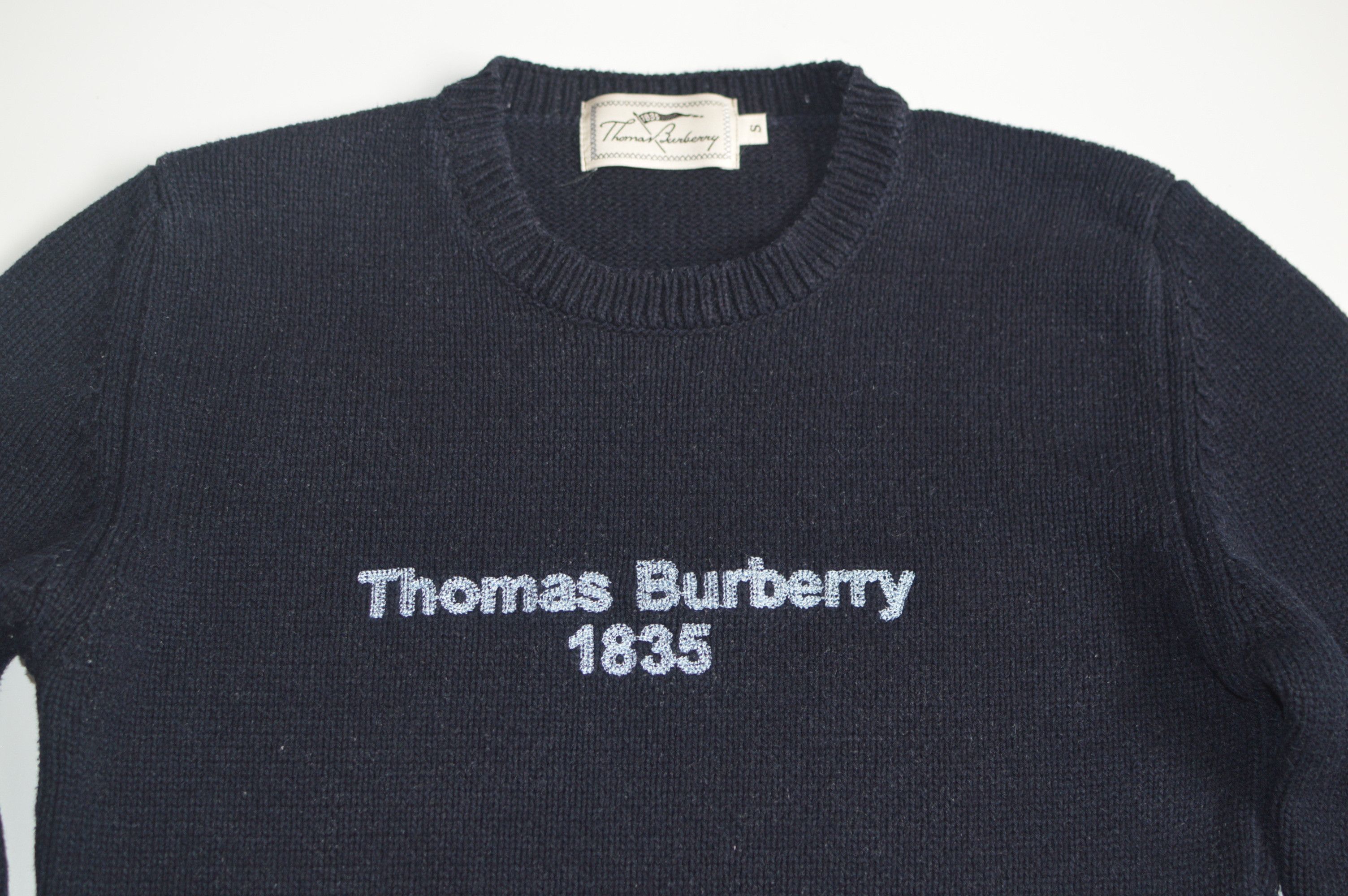 Vintage Vintage Thomas Burberry 1835 Sweater Wmns Size US S / EU 44-46 / 1 - 3 Thumbnail