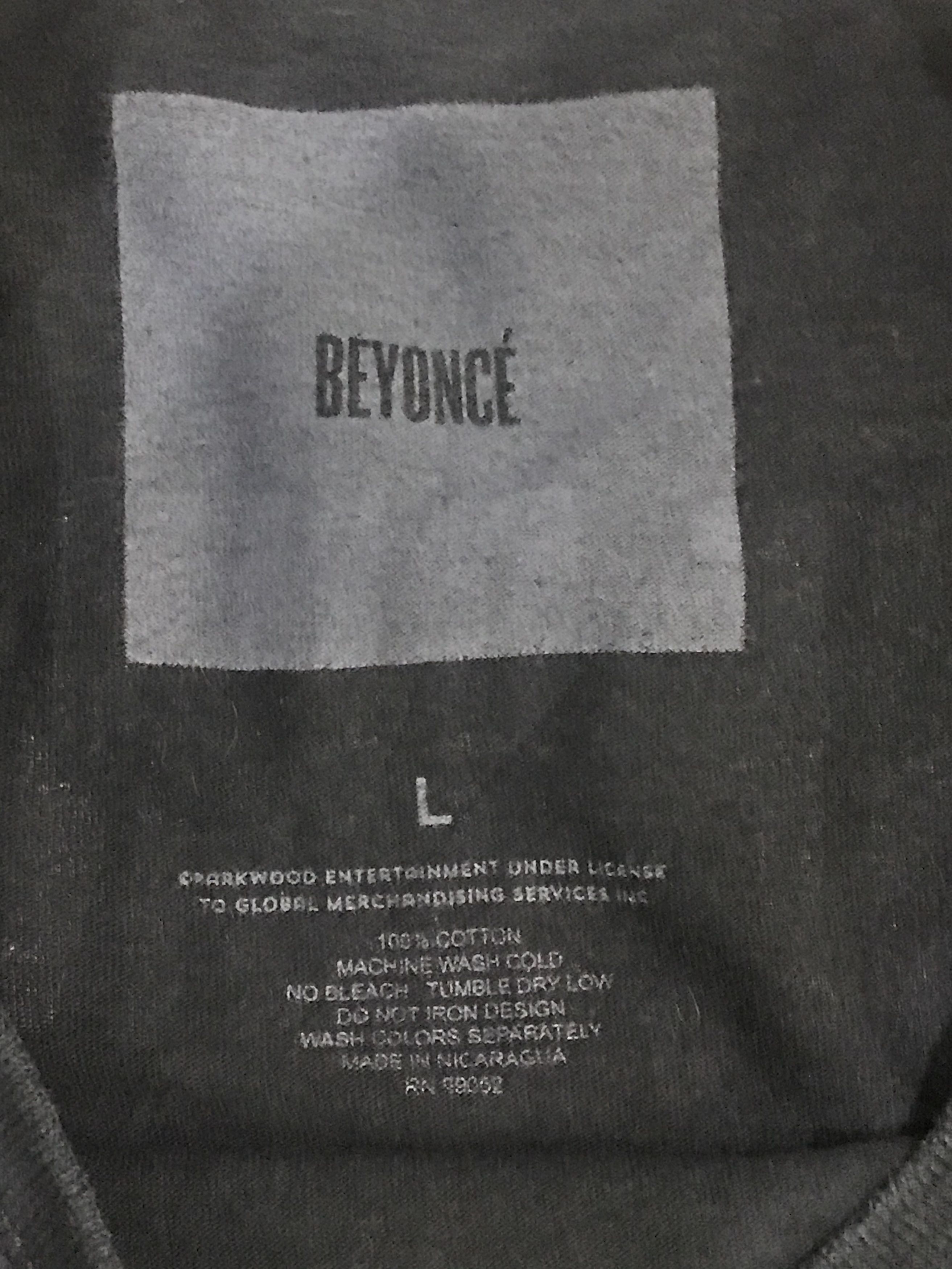 Band Tees BEYONCE ON THE RUN TOUR TSHIRT Size US L / EU 52-54 / 3 - 6 Thumbnail