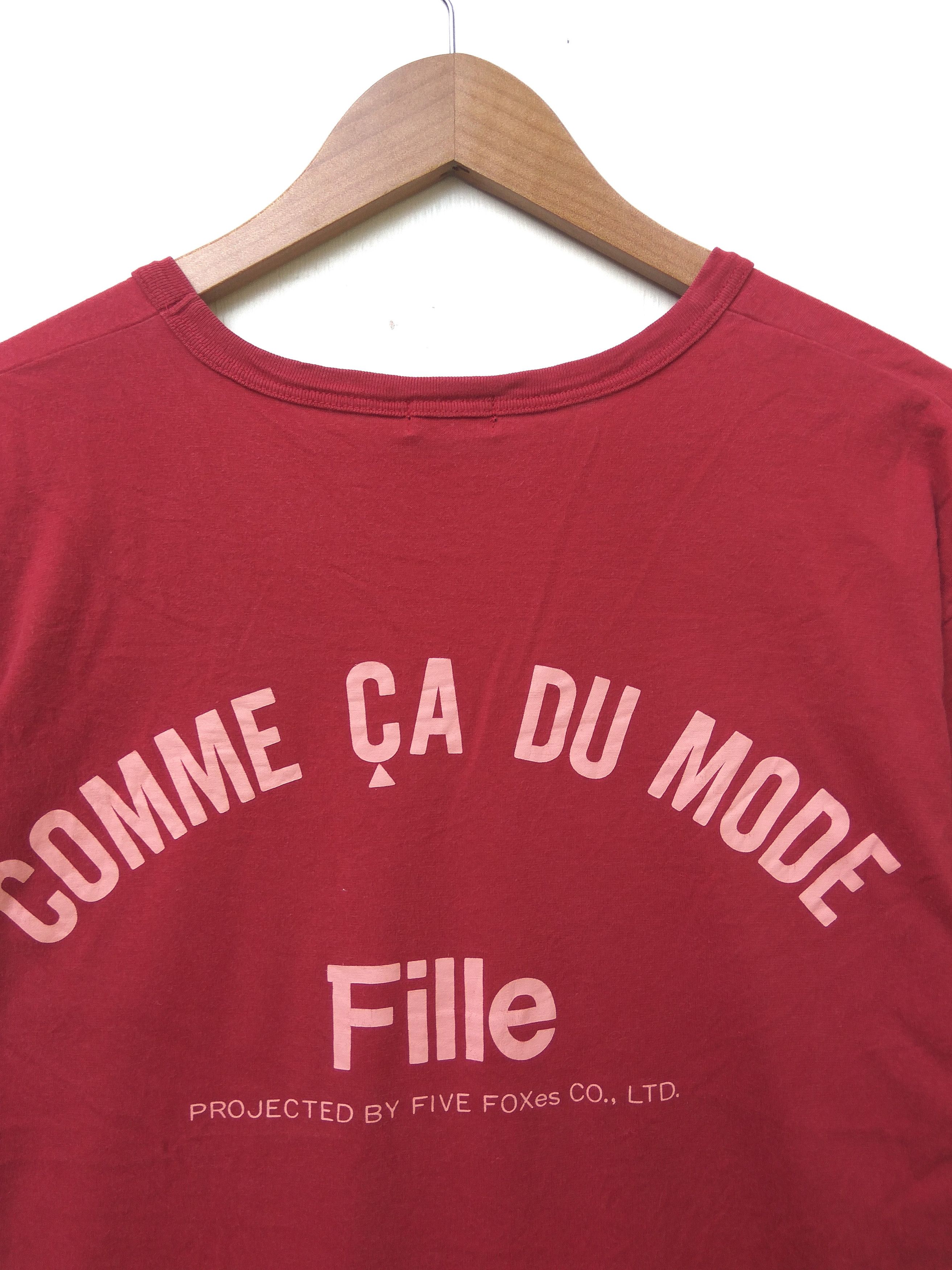 Comme Ca Ism Comme Ca du mode t shirt spell out Size US M / EU 48-50 / 2 - 2 Thumbnail
