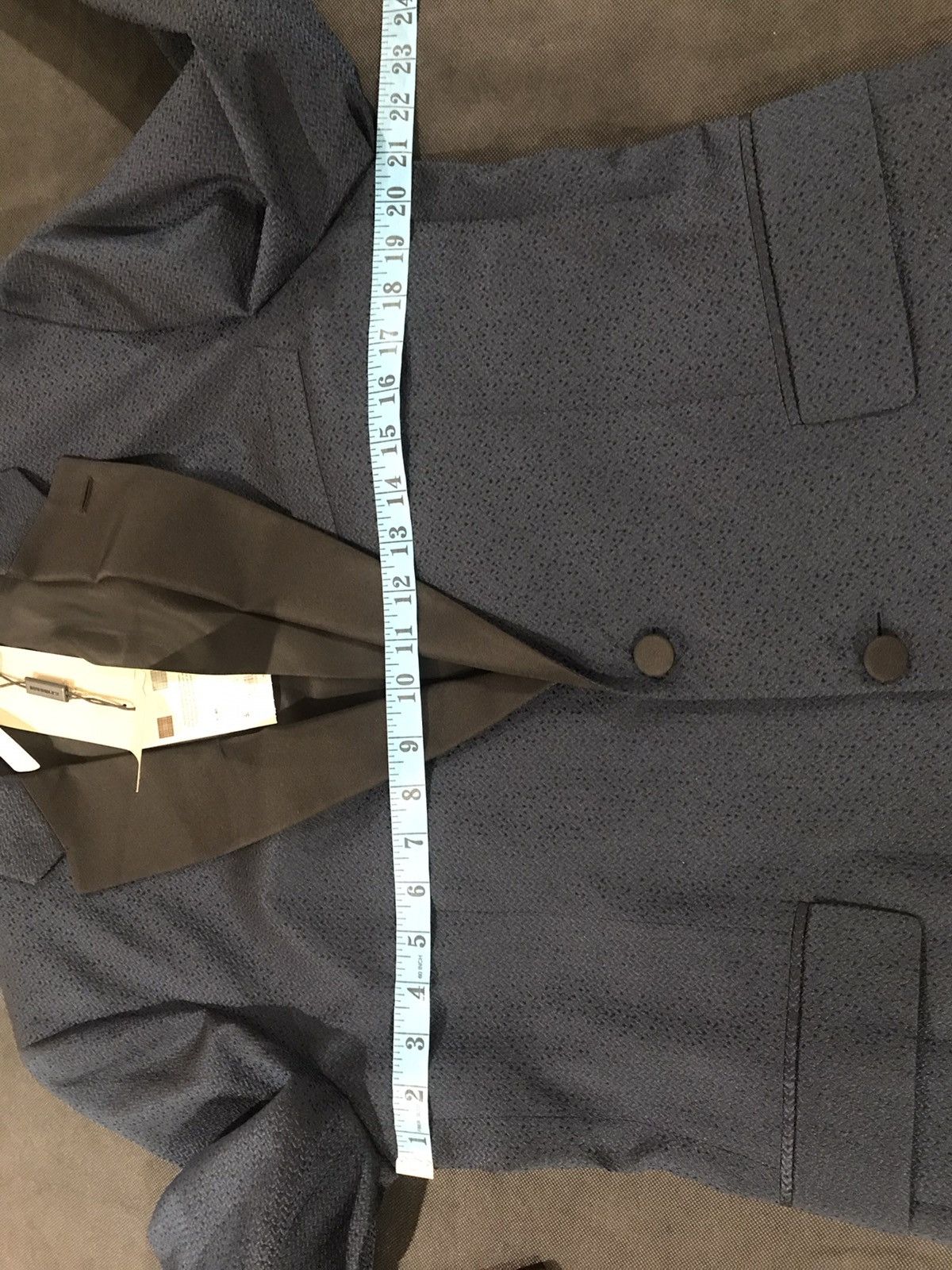 Burberry Burberry men’s jacquard textured blazer 52/42.$2495 Size 42R - 3 Thumbnail