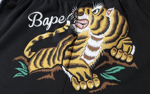 Bape BAPE Jersey Tiger Pants | Grailed