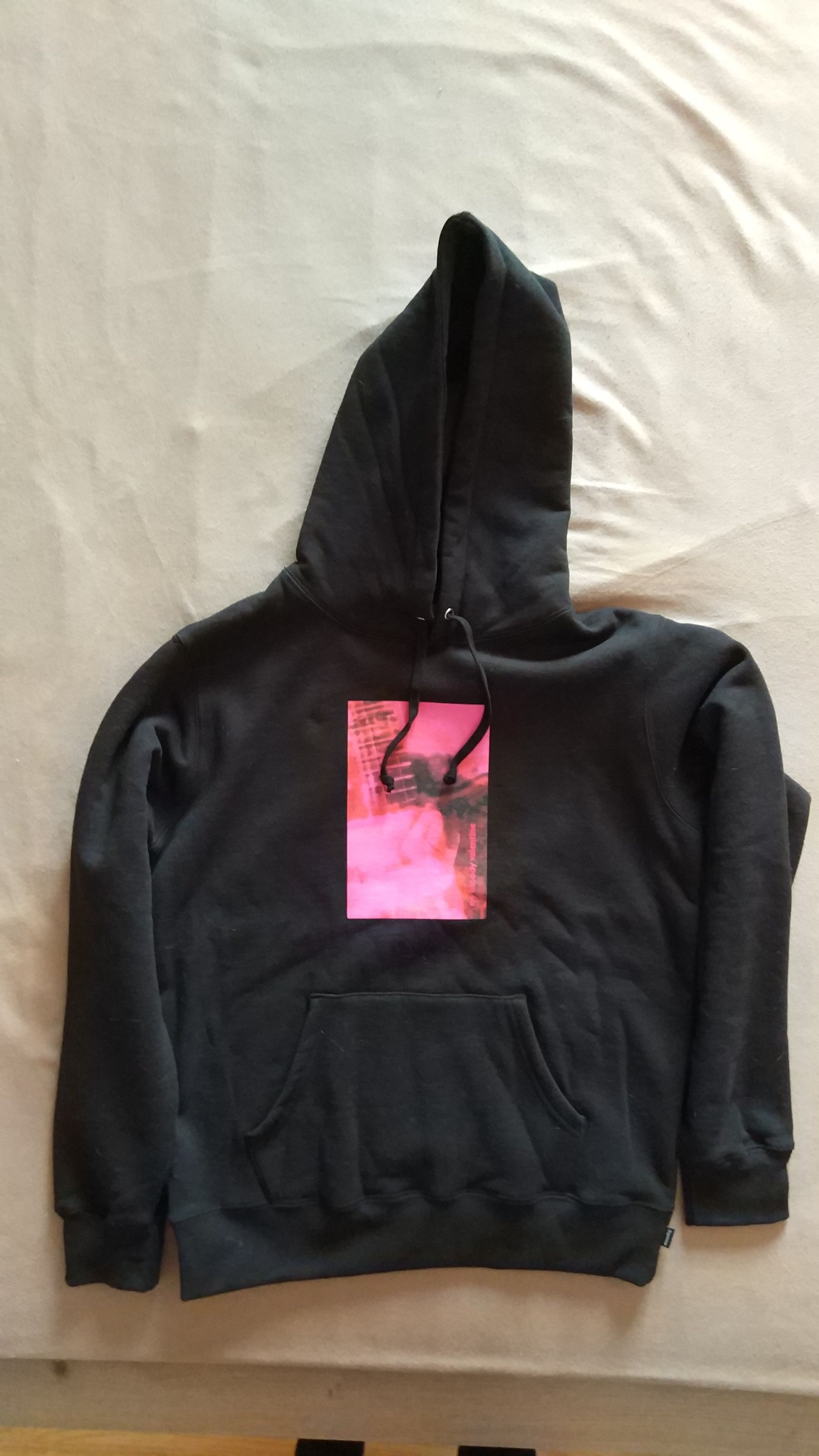 Supreme my bloody valentine hooded sweatshirt black sale