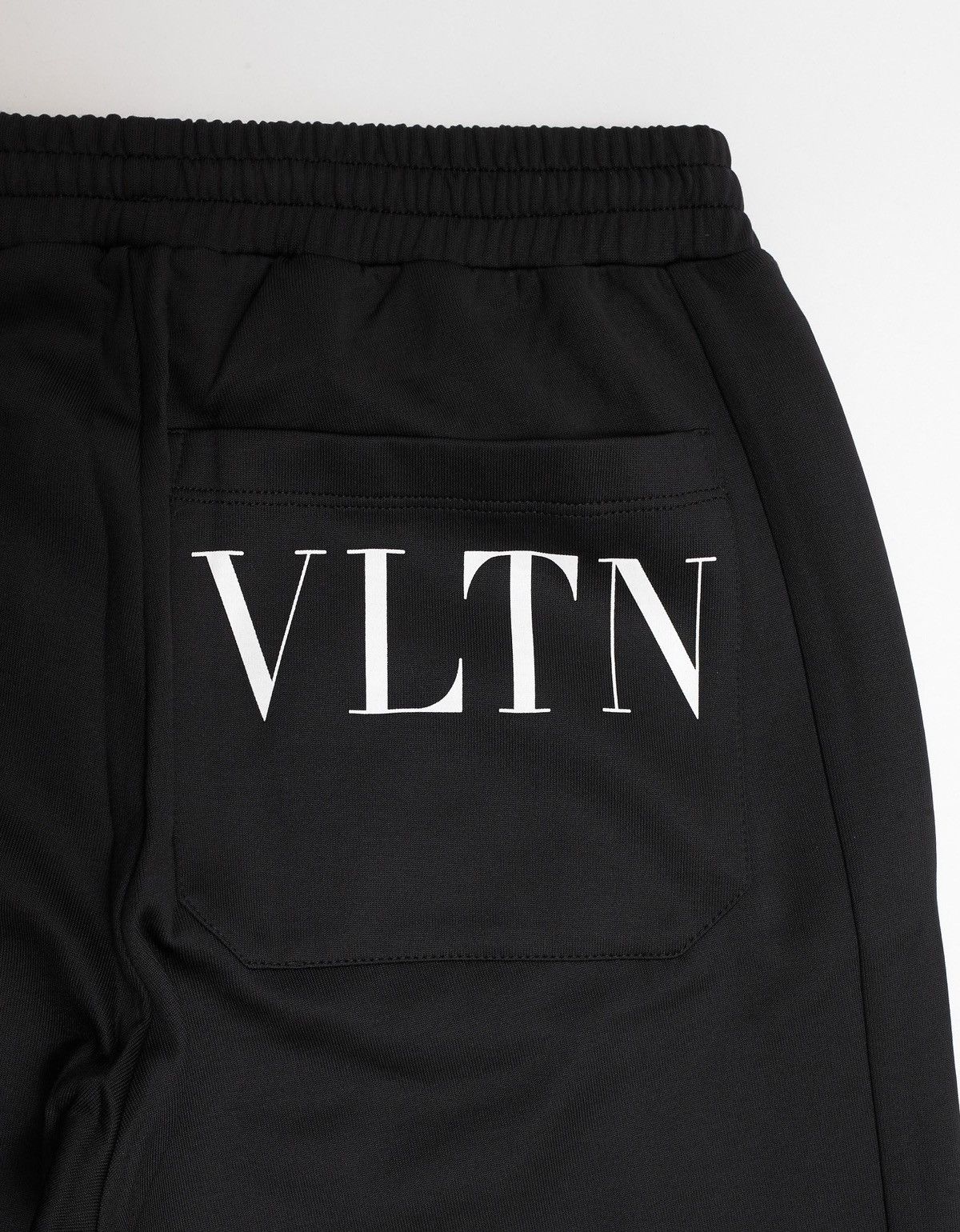 Valentino Black Nylon Blend VLTN Sweat Pants Size L Size US 34 / EU 50 - 4 Thumbnail