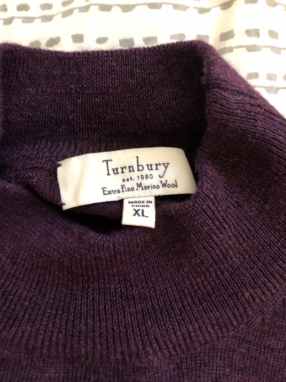 Turnbury extra fine merino wool sweater sales