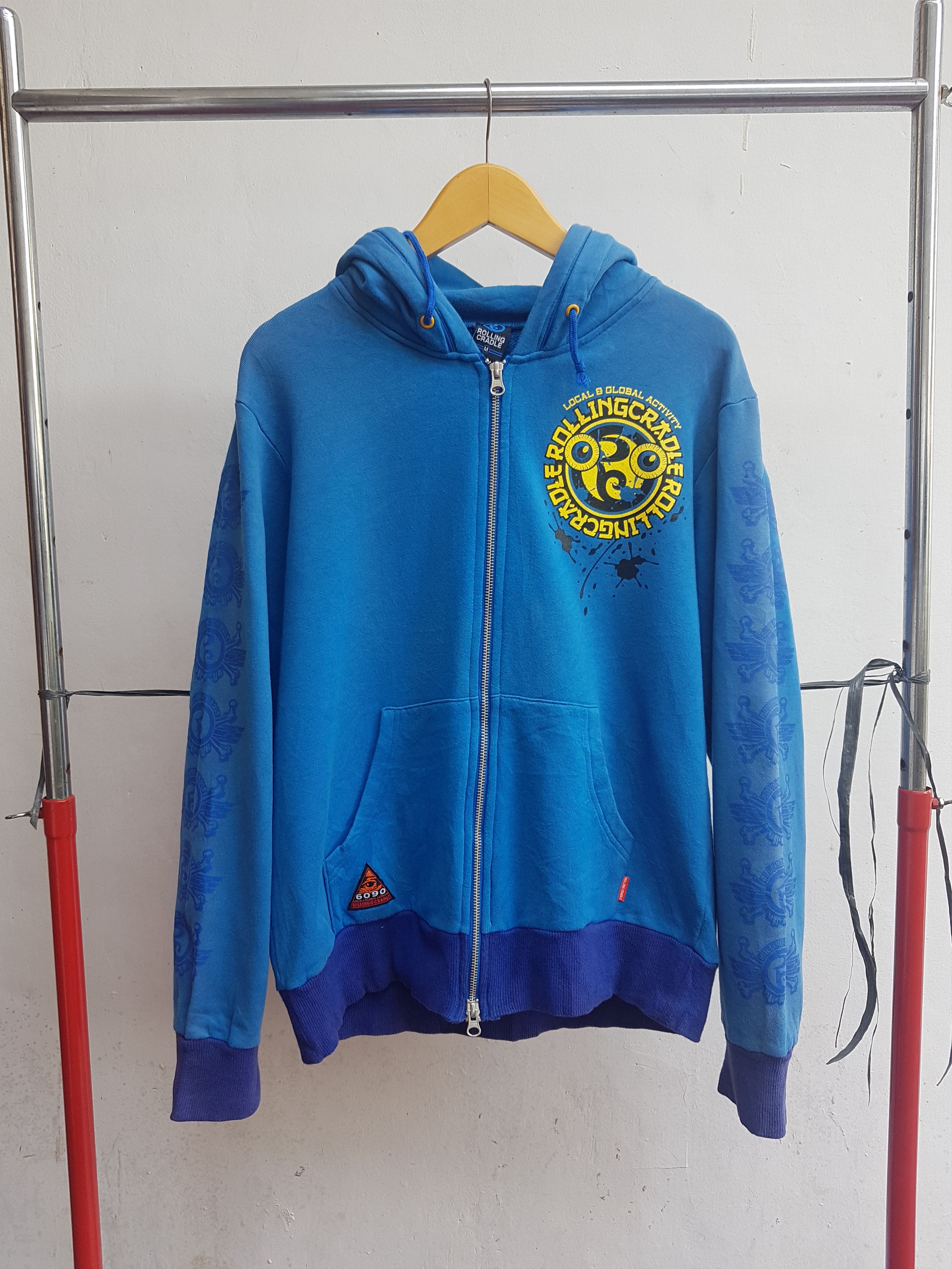 Japanese Brand Rolling Grade One Eye Zipper Hoodie Size US M / EU 48-50 / 2 - 7 Thumbnail