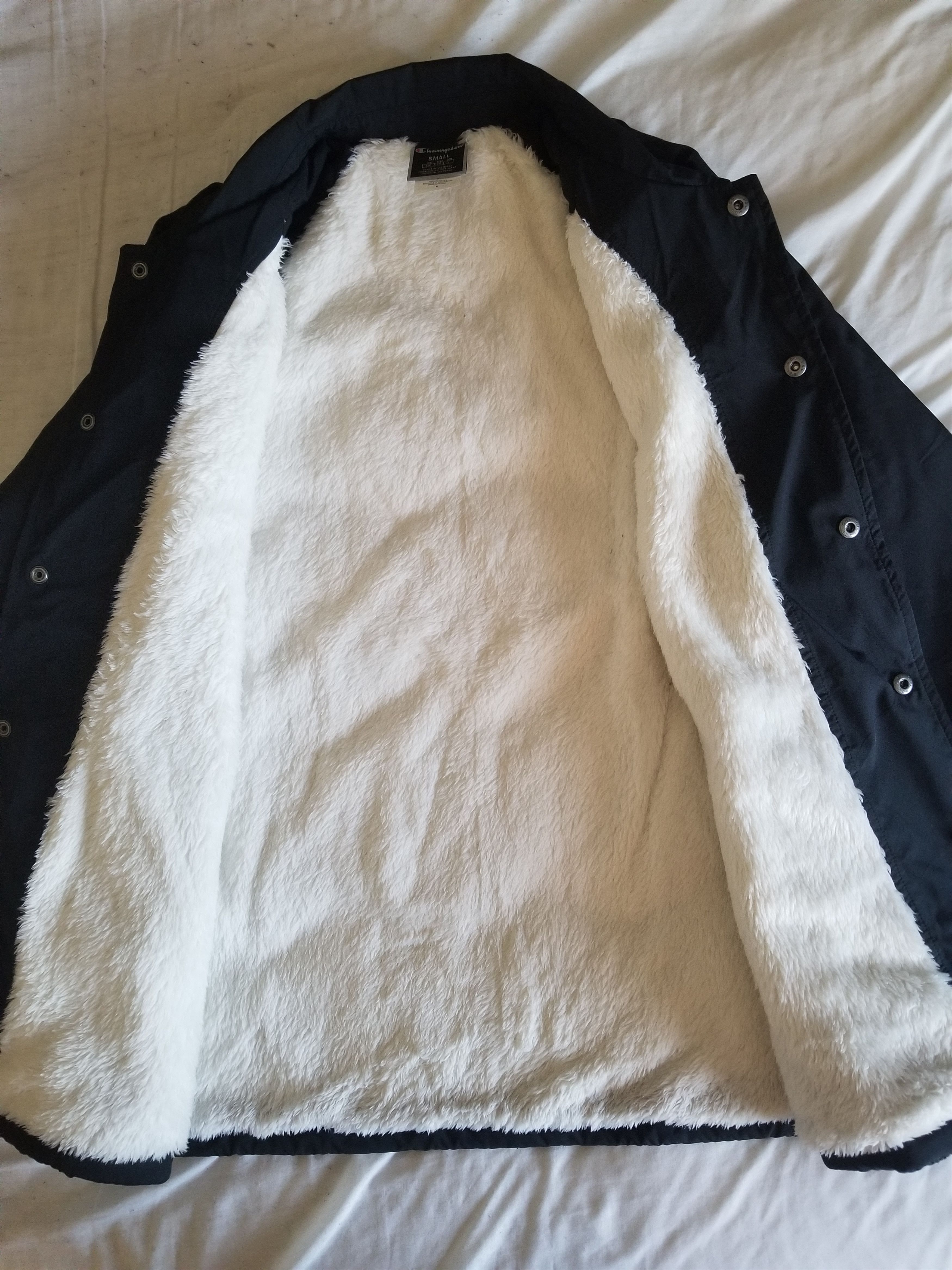 Champion Champion Reverse Weave Shearling Jacket - Black Size US S / EU 44-46 / 1 - 2 Thumbnail