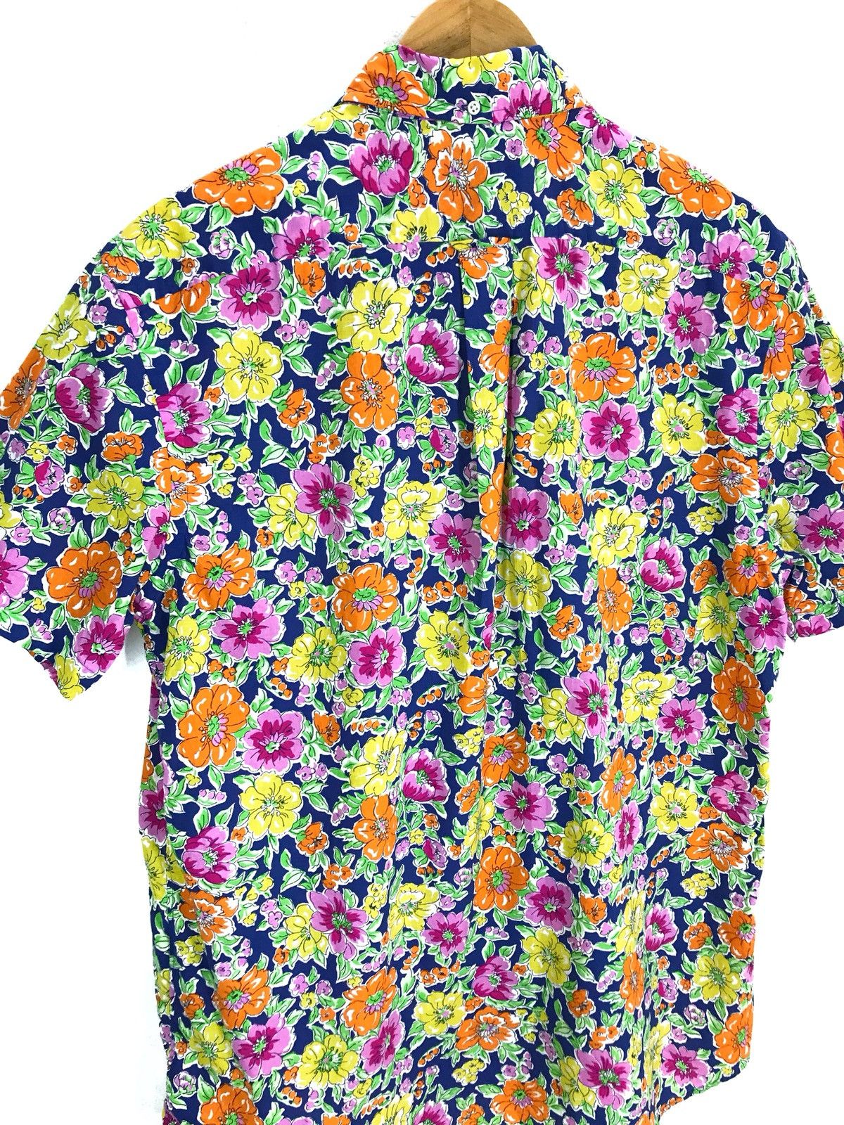 Polo Ralph Lauren POLO RALPH LAUREN Multi Colour Flower Hawaiian Shirt Size US M / EU 48-50 / 2 - 7 Thumbnail