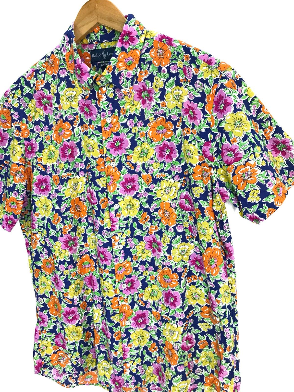 Polo Ralph Lauren POLO RALPH LAUREN Multi Colour Flower Hawaiian Shirt Size US M / EU 48-50 / 2 - 3 Thumbnail