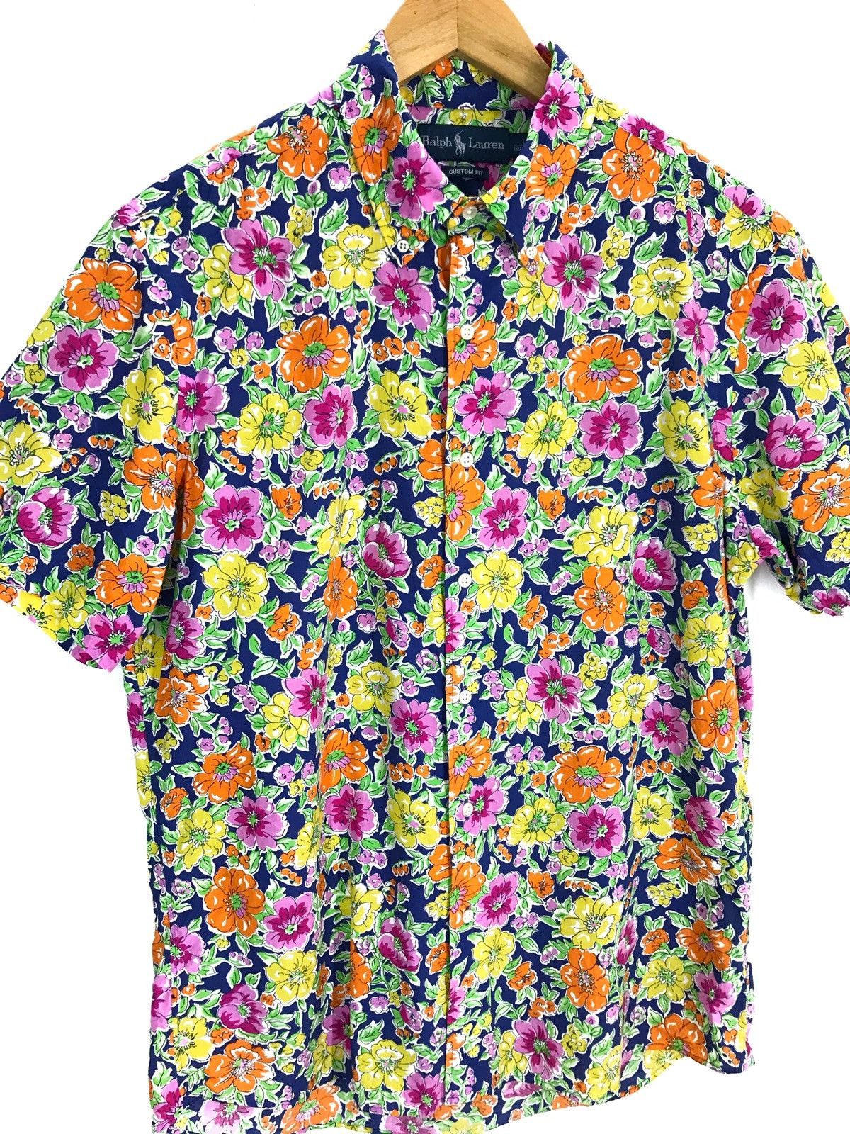 Polo Ralph Lauren POLO RALPH LAUREN Multi Colour Flower Hawaiian Shirt Size US M / EU 48-50 / 2 - 2 Thumbnail