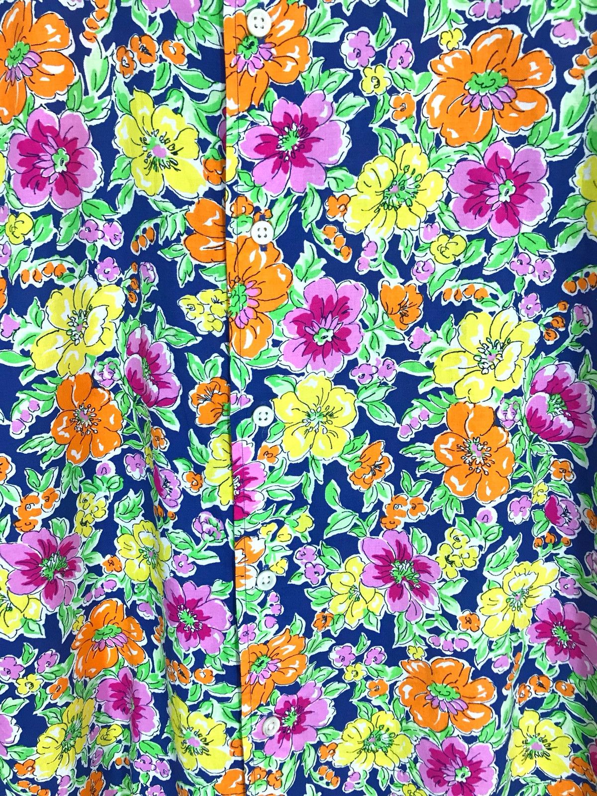 Polo Ralph Lauren POLO RALPH LAUREN Multi Colour Flower Hawaiian Shirt Size US M / EU 48-50 / 2 - 5 Thumbnail