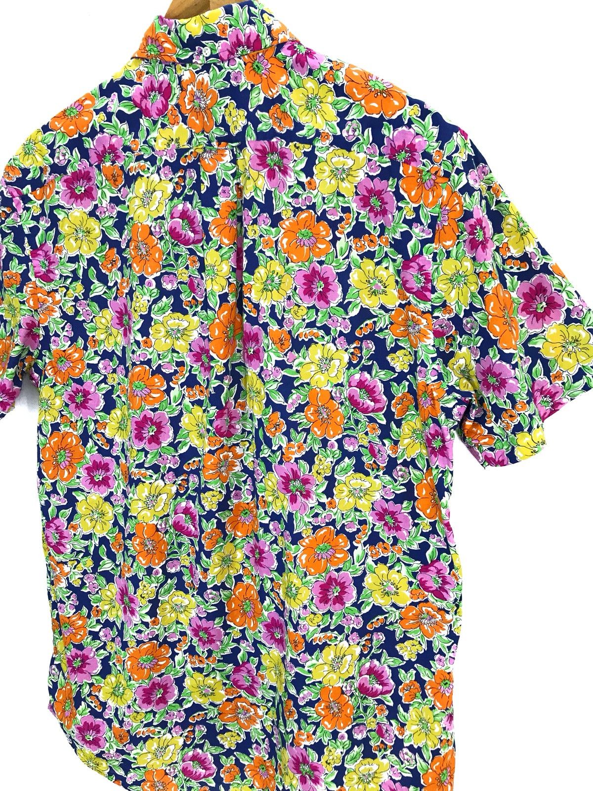Polo Ralph Lauren POLO RALPH LAUREN Multi Colour Flower Hawaiian Shirt Size US M / EU 48-50 / 2 - 8 Thumbnail