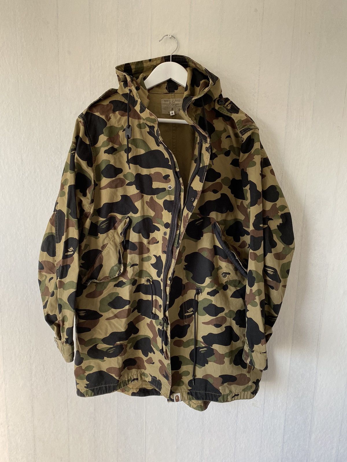 Bape Bape camo nigo era light parka | Grailed