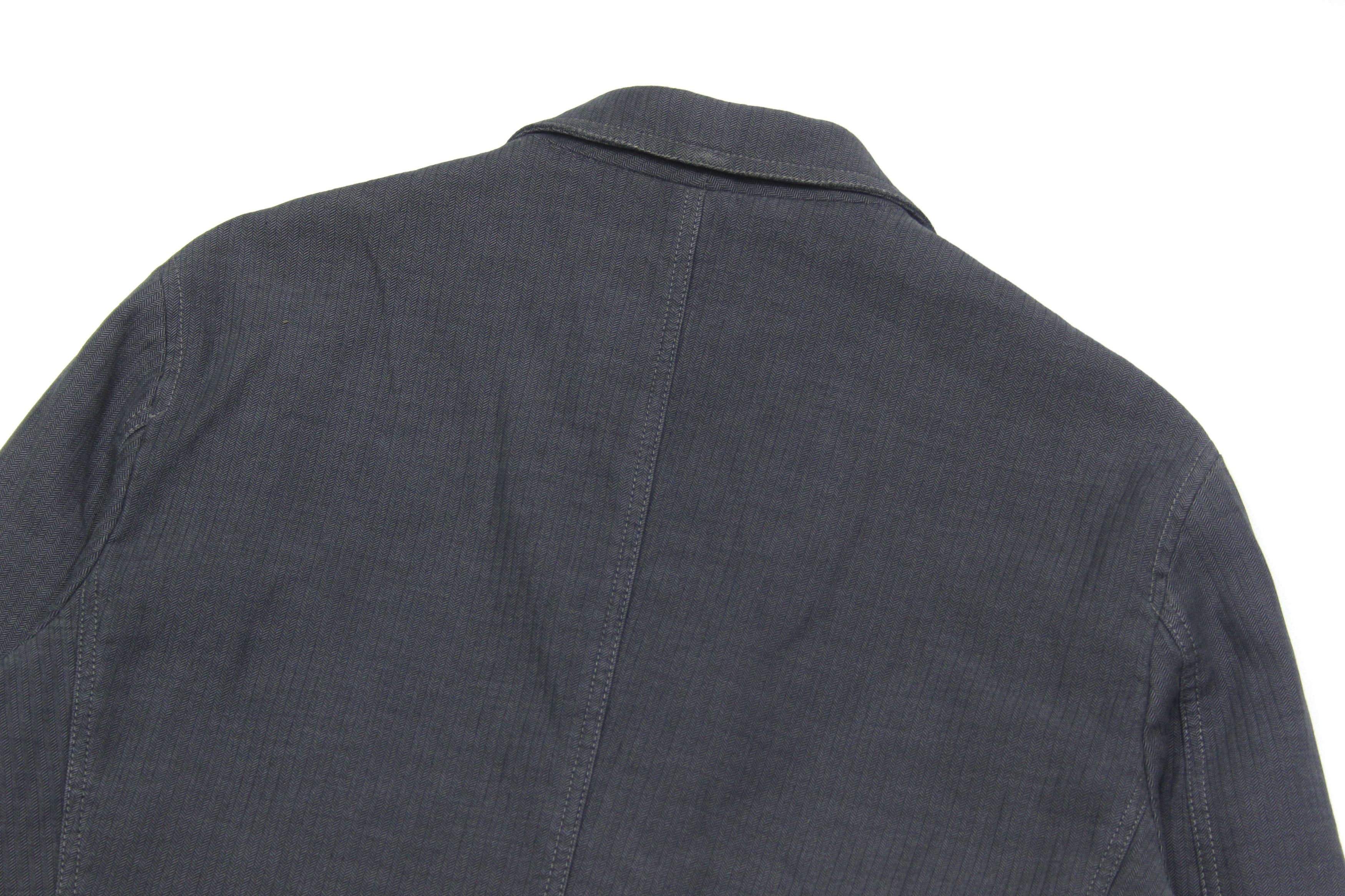 Dolce & Gabbana Grey Textured Blazer 48 Size Size 48R - 4 Thumbnail