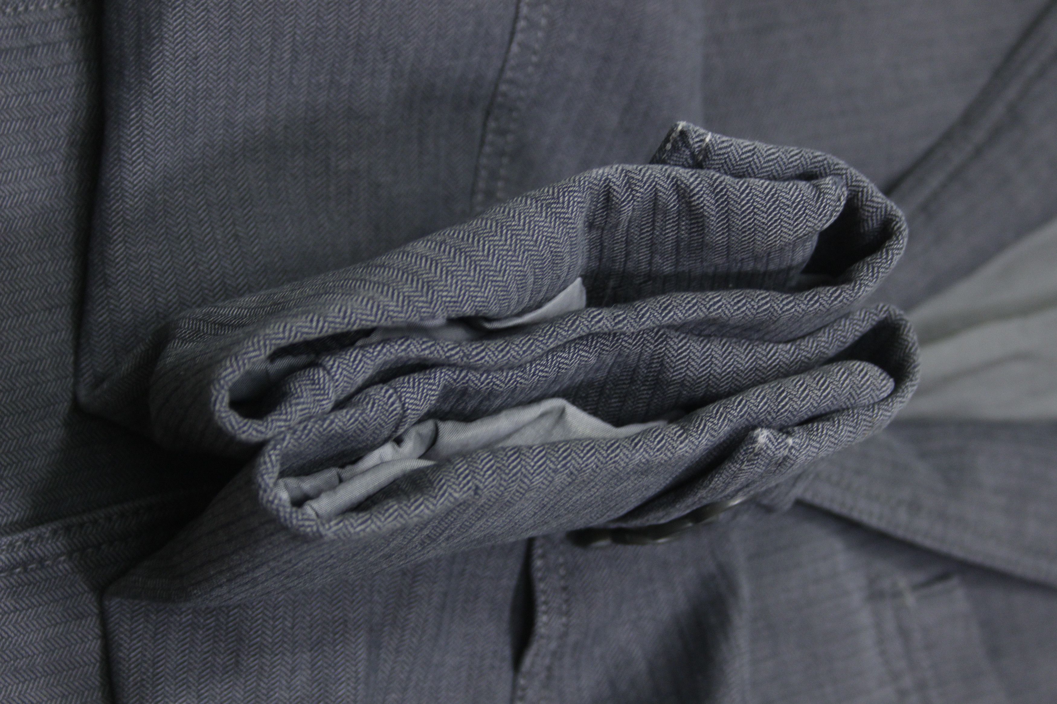 Dolce & Gabbana Grey Textured Blazer 48 Size Size 48R - 8 Thumbnail