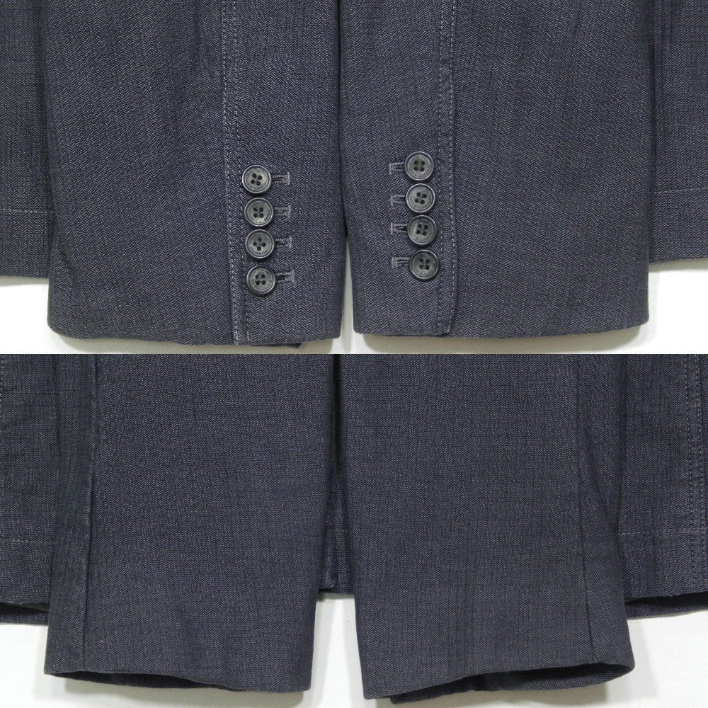 Dolce & Gabbana Grey Textured Blazer 48 Size Size 48R - 7 Thumbnail
