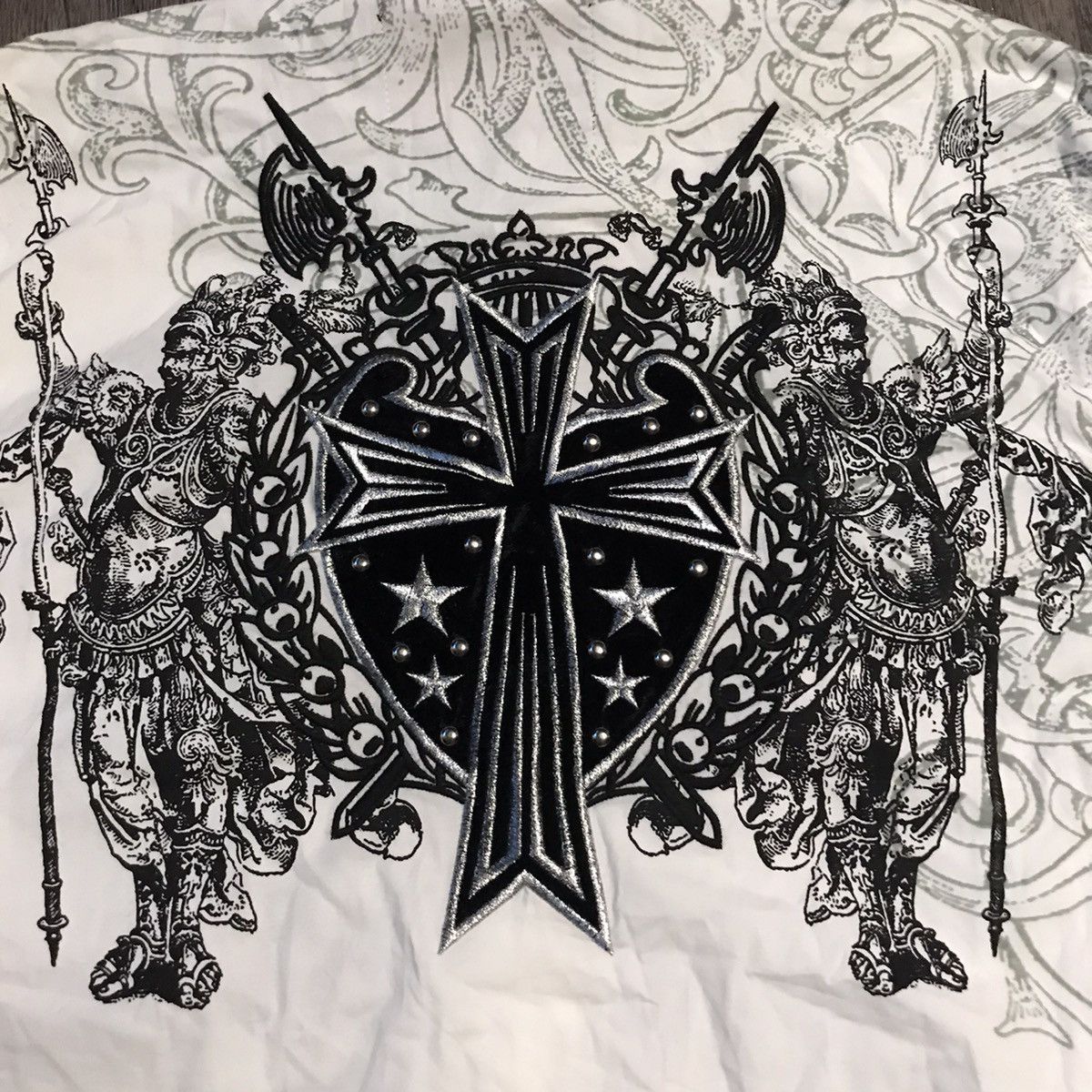 rebel spirit dress shirts Rebel Spirit Clothing TShirt Mens XXLarge Black Studs A Royal Way of Life