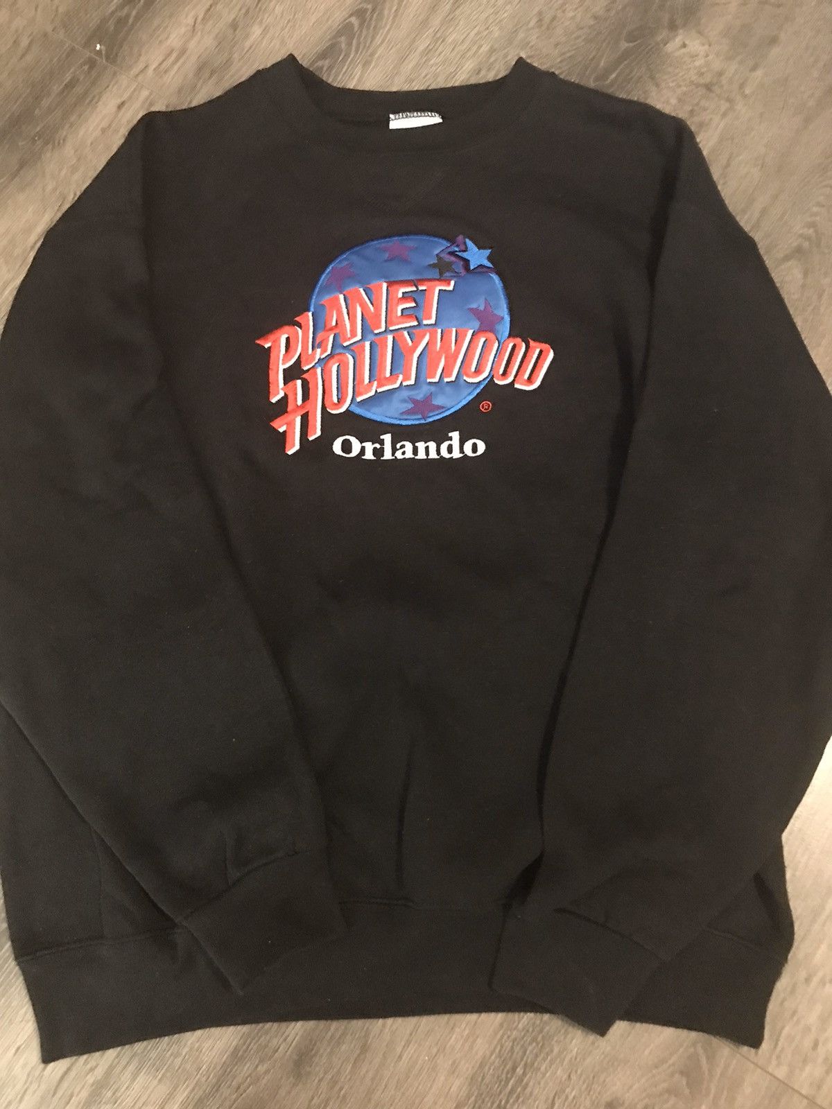Planet Hollywood × Vintage Vintage Planet Hollywood Orlando Sweater Size US L / EU 52-54 / 3 - 1 Thumbnail