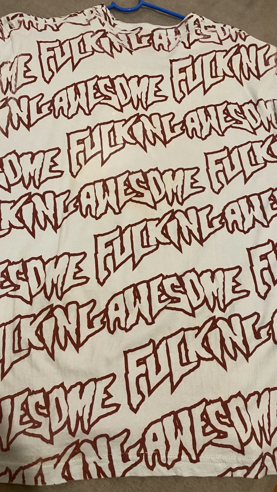 Fucking Awesome Blue and Wine all over print tee Size US L / EU 52-54 / 3 - 11 Thumbnail